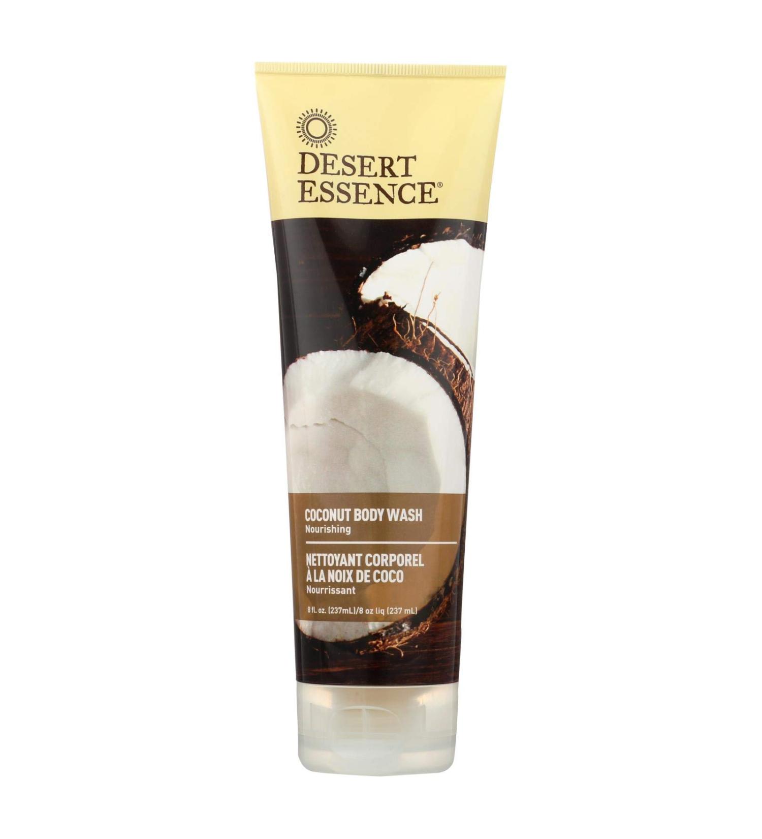 Organics Body Wash Coconut Desert Essence 8 oz Liquid