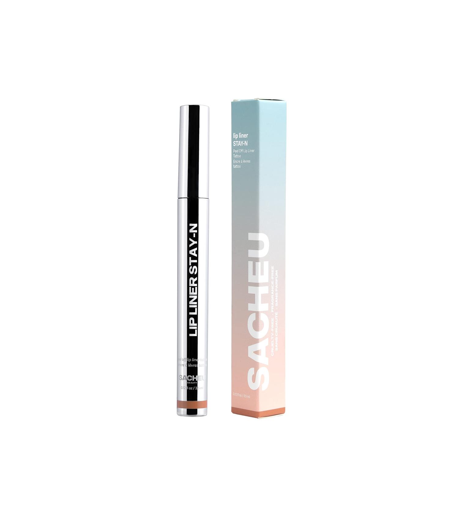 Sacheu Peel Off Lip Stain with Hyaluronic Acid & Vitamin E - Long Lasting Tattoo Lip Liner in p-INKED Shade - For All Skin Types | 1 Pack - Buy Online on SooperMarket.com
