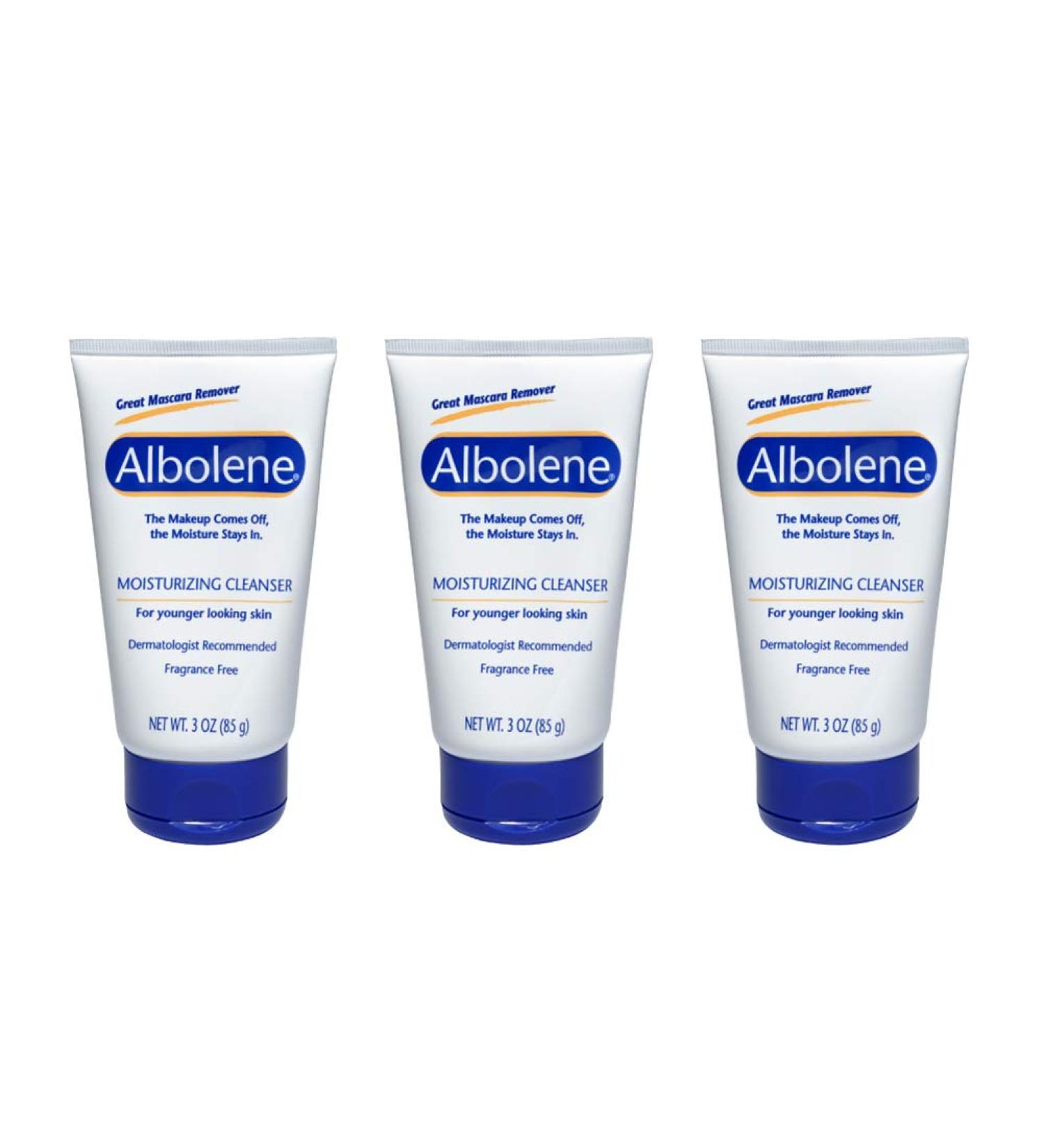 Albolene Face Moisturizer and Makeup Remover 3oz - Fragrance-Free Cleansing Balm (Pack of 3) - Buy Online on SooperMarket.com