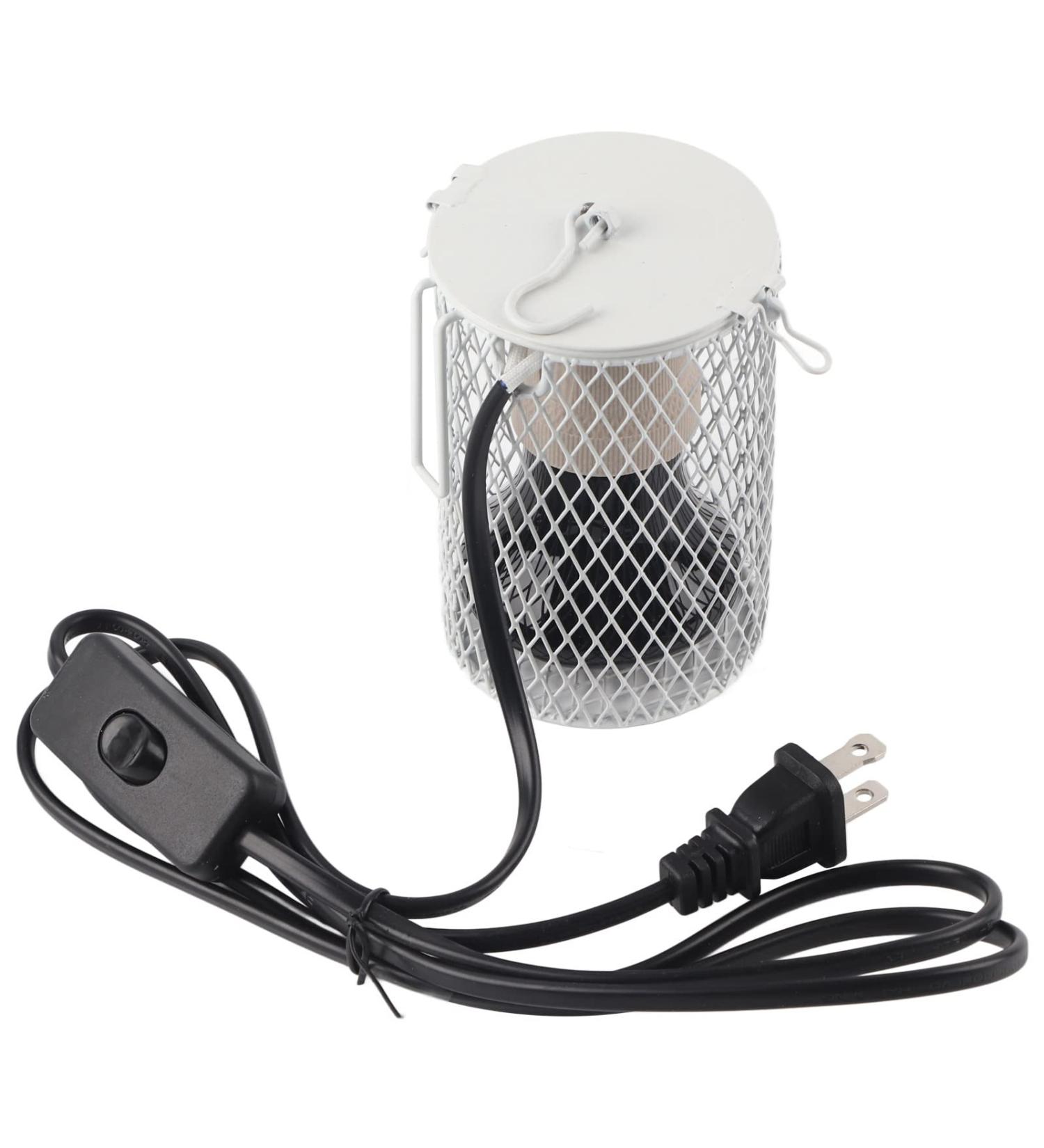Ceramic Heat Emitter 100W Heat Lamp for Chicks Bird Heater for Cage Infrared Heating for Pet No Light Emitting for Amphibian Pet Brooder Coop Incubating Chicken - Buy Online on SooperMarket.com