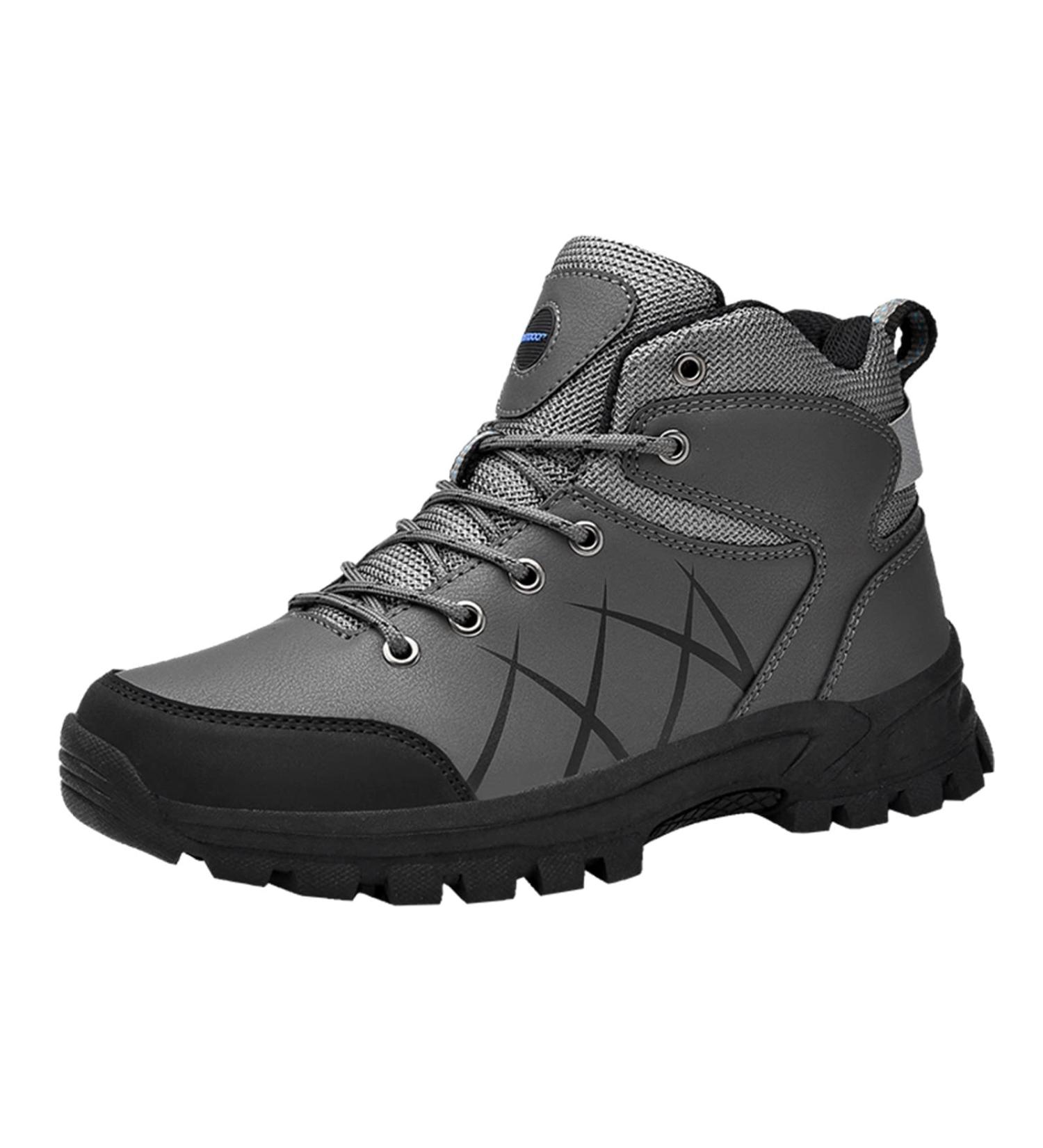 Rytejfes Men's White Sneakers - Sporty Waterproof Gym & Running Shoes | Comfortable Slip-Resistant Walking Sneakers for Women - Gray 45 EU - Buy Online on SooperMarket.com