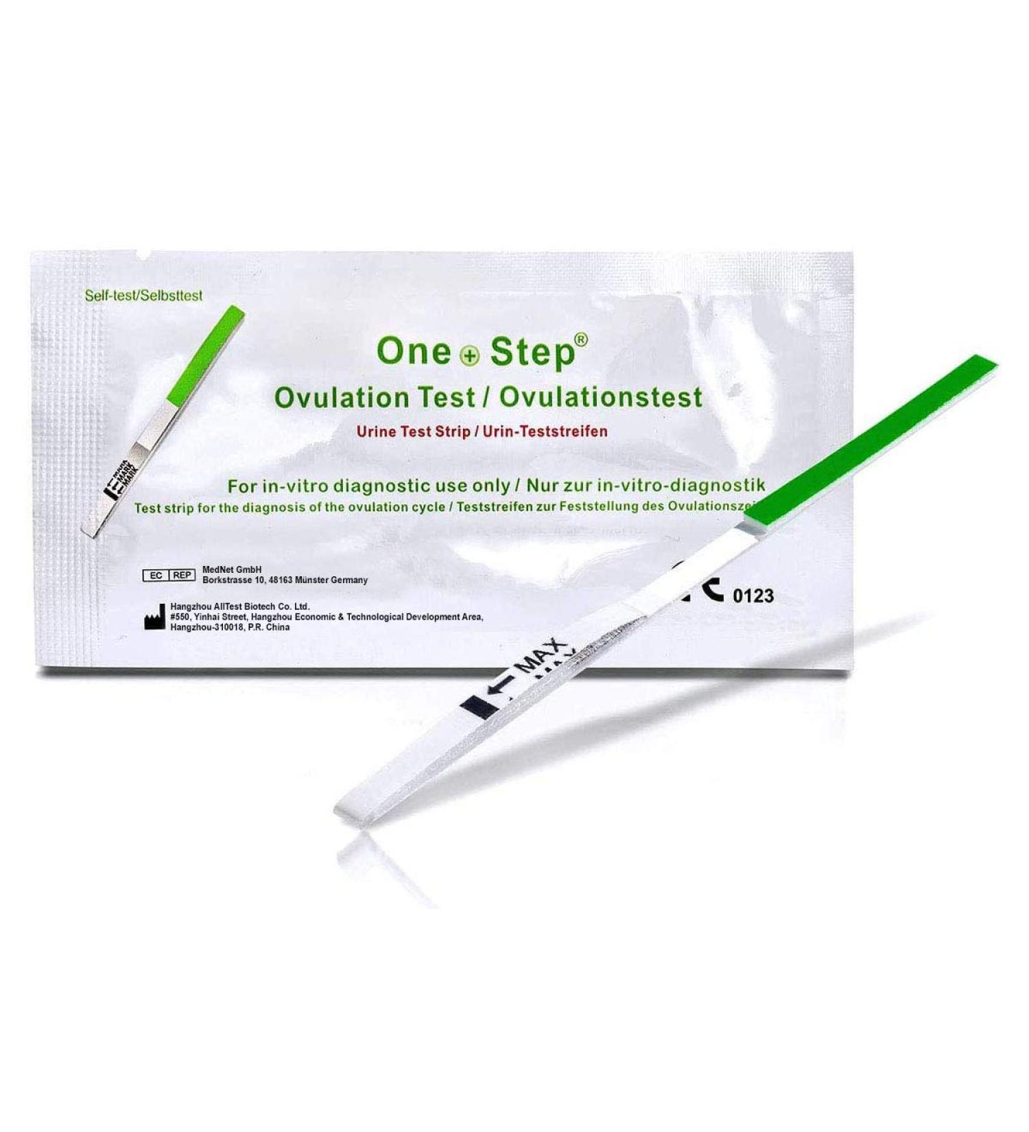One-Step Ovulation Tests 100 High-Sensitivity Fertility Tests for Women Accurate Ovulation Monitoring - Buy Online on SooperMarket.com