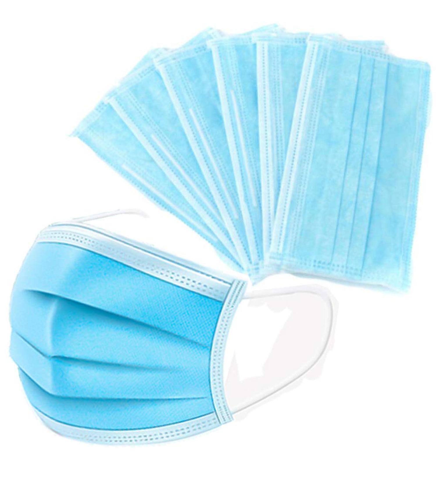 50Pcs Disposable Filter Mask 3 Ply Earloop Face Masks - Buy Now for Comfort and Protection - Buy Online on SooperMarket.com