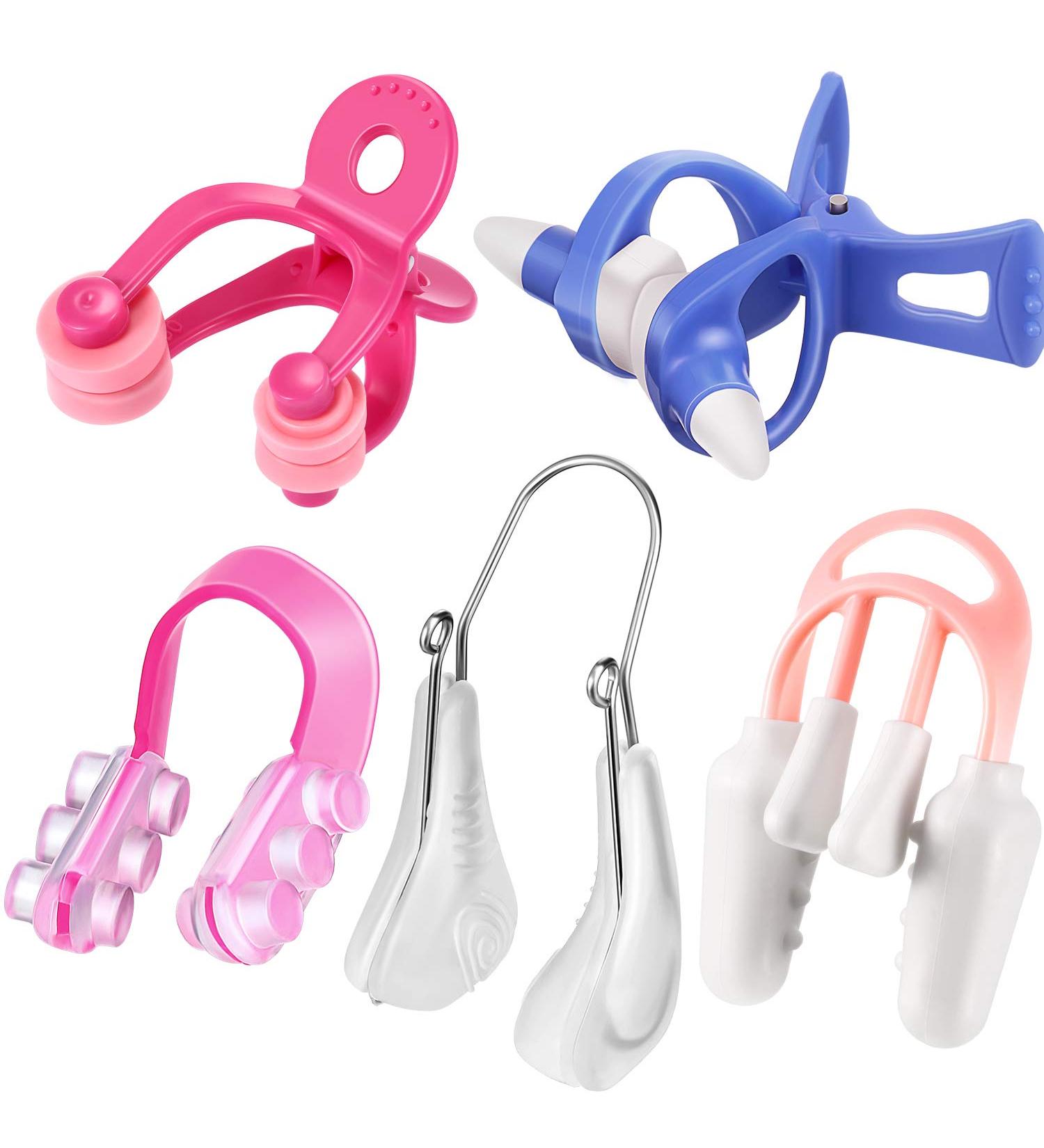 Frienda 5 Pieces Nose Clip Set - Silicone Nose Lifters & Beauty Tools for Effective Nose Slimming & Lifting - Buy Online on SooperMarket.com
