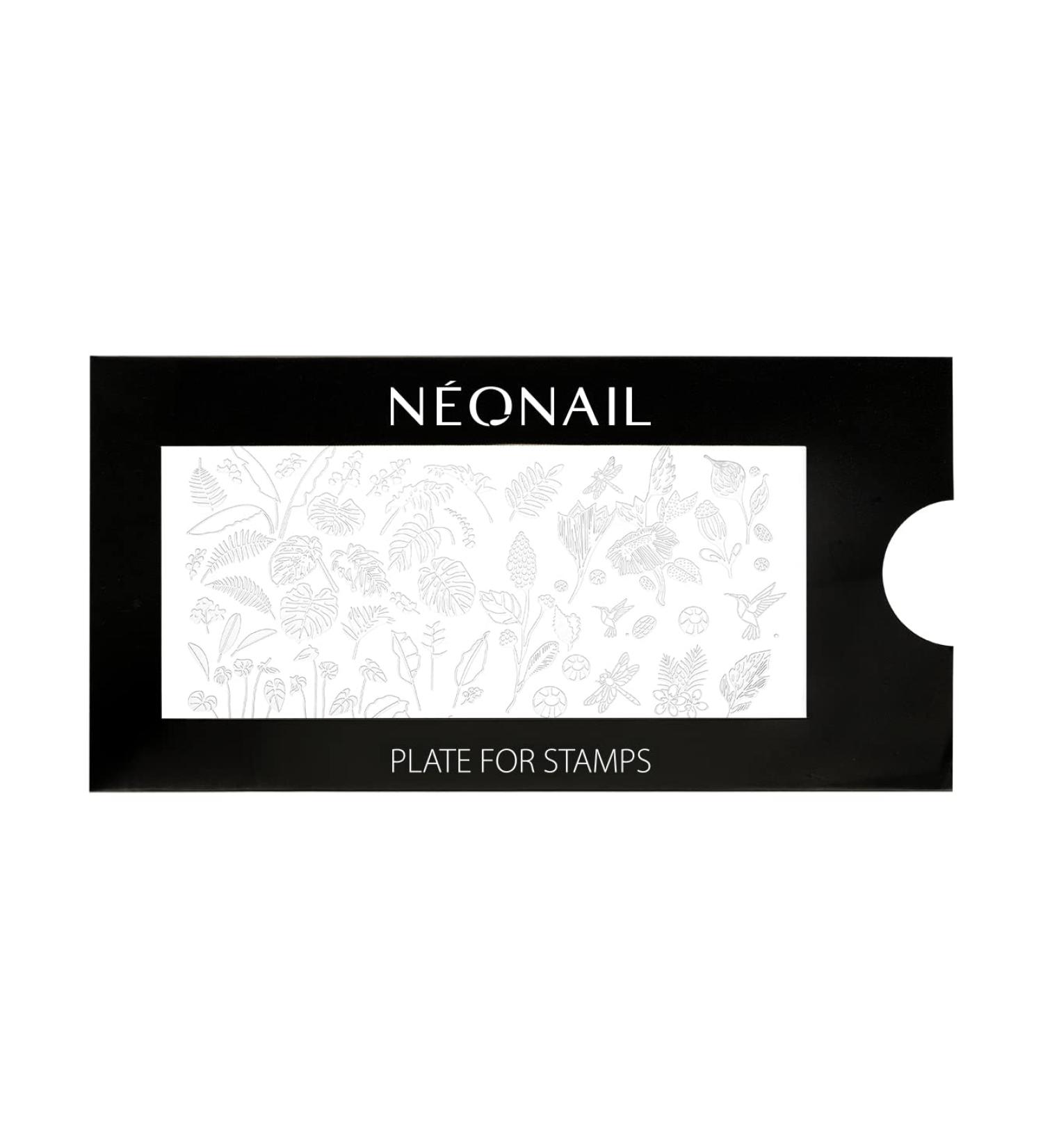 Neonail Stamping Plate 16 | Nail Art Stencil for Creative Designs | Perfect for French Nails | International Shipping Available - Buy Online on SooperMarket.com