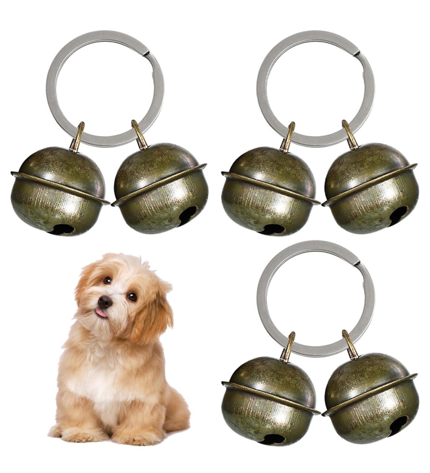 Leeq Extra Loud Pet Tracker Bell for Cats & Dogs | Durable Collar Bell & Charm for Black Cats | Perfect Dog Collar Accessory - Buy Online on SooperMarket.com
