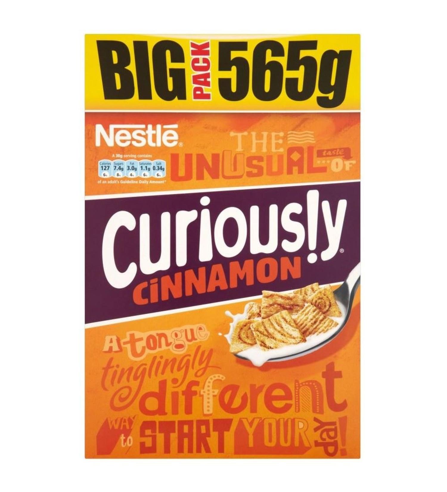 Nestle Curiously Cinnamon Grahams (565g)