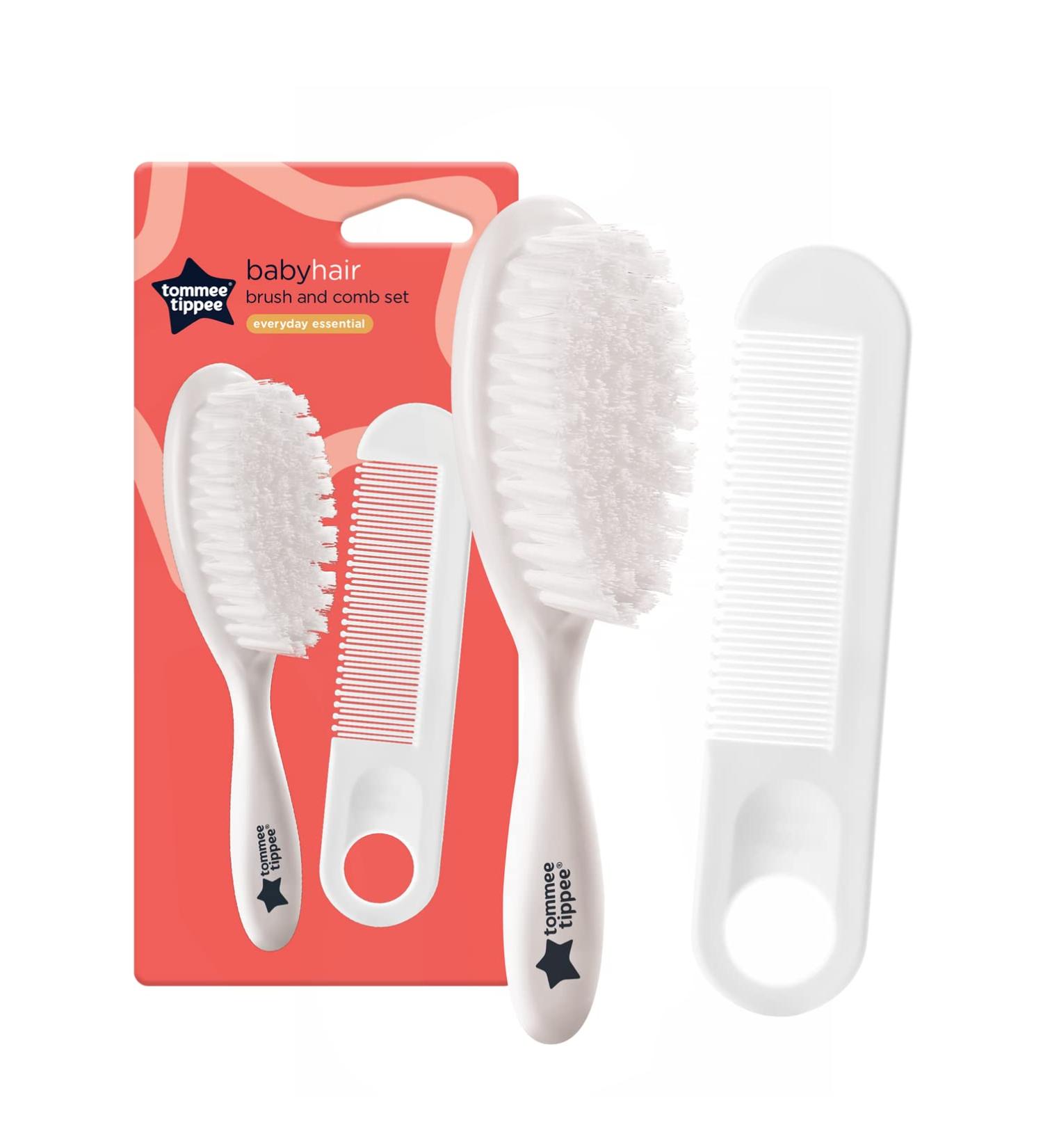 Tommee Tippee Baby Products Brush and Comb Set - Essential Basics for Gentle Care - Buy Online on SooperMarket.com