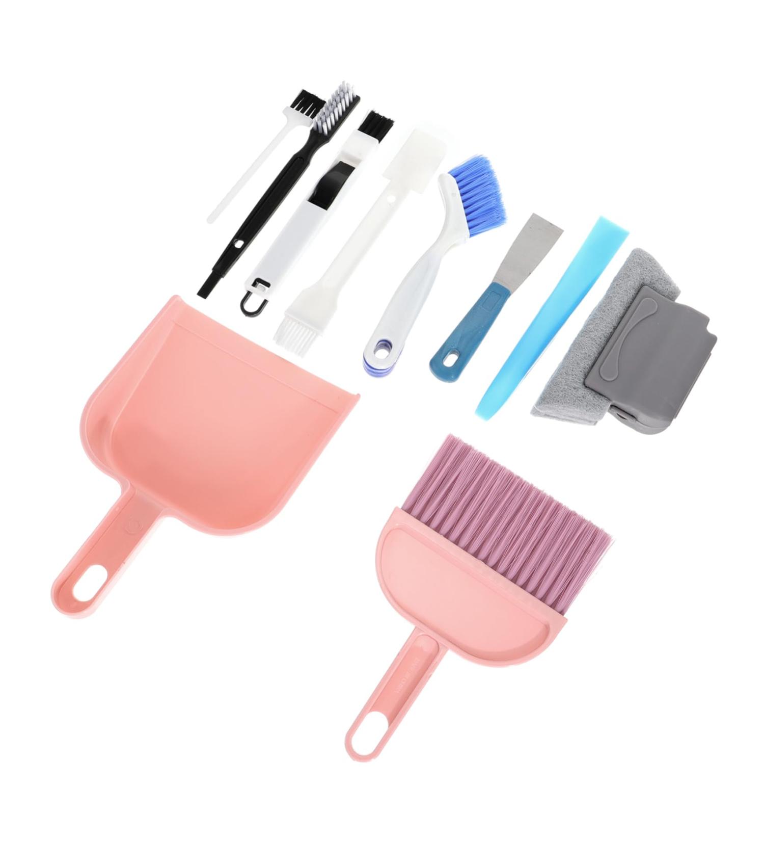 Didiseaon 1 Set 10pcs Window Slot Cleaning Tool Door Track Cleaning Tool Grout Cleaner Brush Window Blind Cleaner Venetian Grout Scrubber Gap Debris Removers Mini Tools Steel Suite Household Random Color 21X14X3.3CM - Buy Online on SooperMarket.com