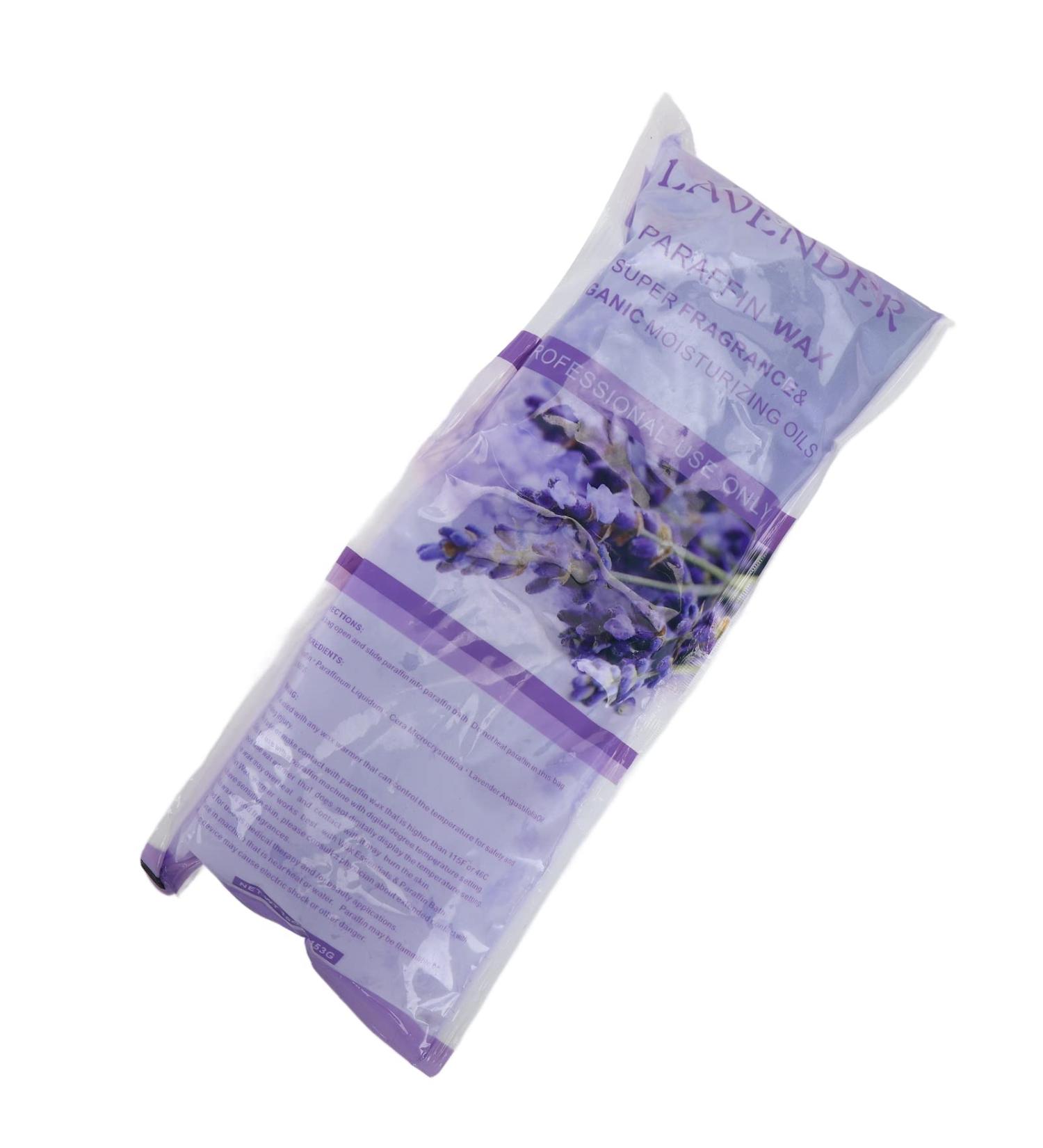 453g Lavender Moisture Paraffin Wax for Spa - Ideal for Dry Skin Relief Beauty Hand & Feet Treatment - Buy Online on SooperMarket.com