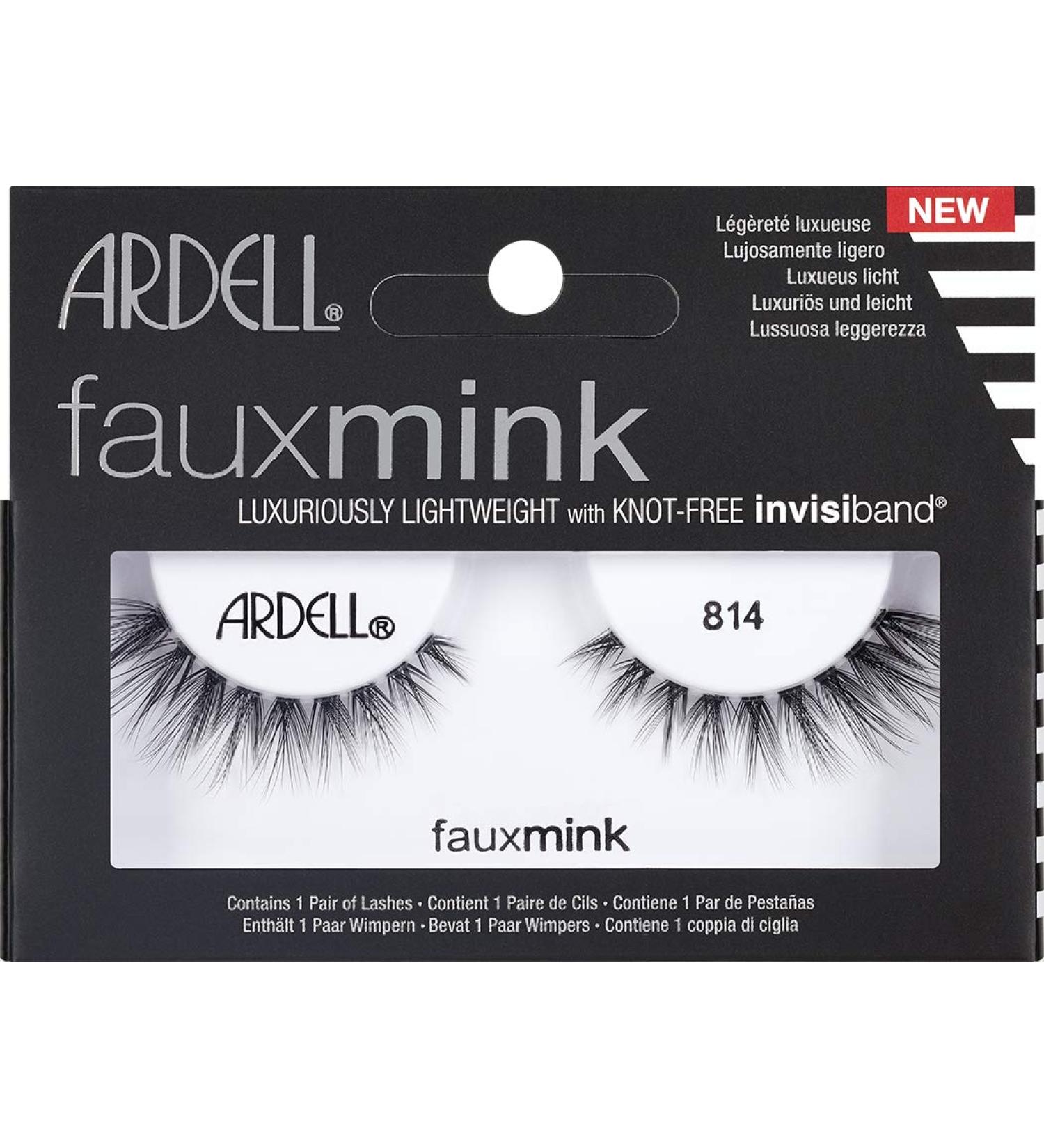 Ardell Faux Mink Lashes 814 - Premium Quality False Eyelashes - Buy Online on SooperMarket.com