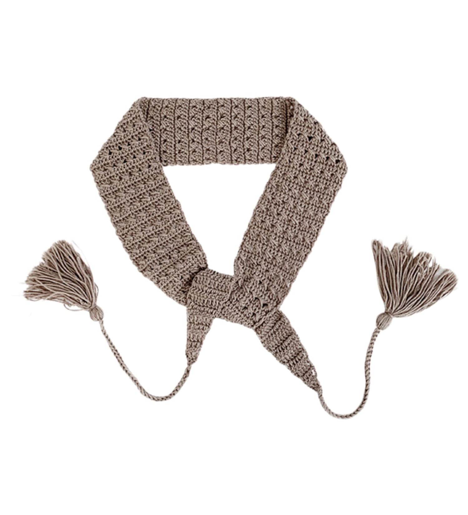 JSGHGDF Pastoral Headband for Women Crochet Hook Solid Color Headbands Slip for Head Hoop Girl Makeup Hair Accessories Blakikin brown - Buy Online on SooperMarket.com