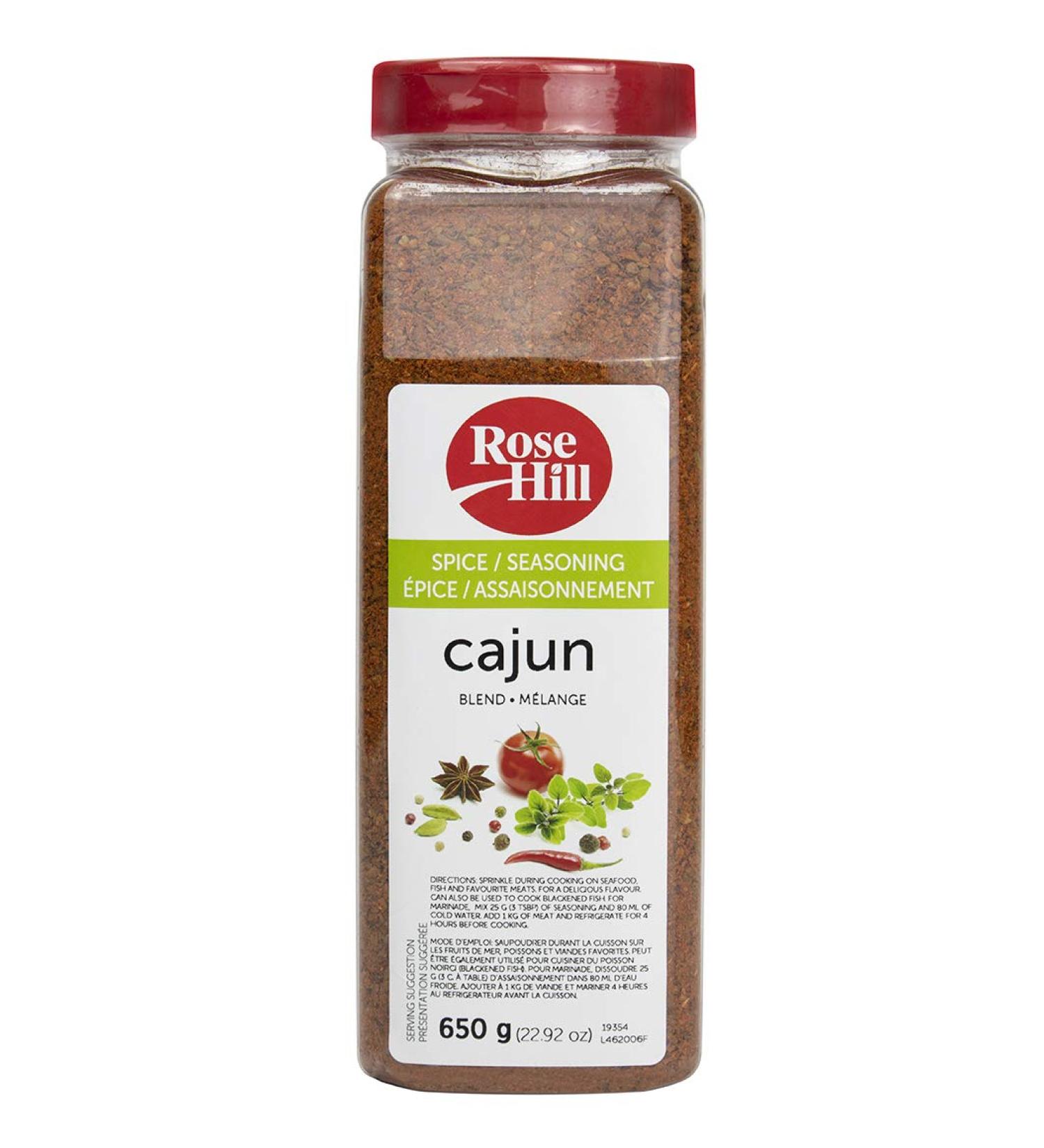 Rose Hill Cajun Seasoning Spice Blend 650 Grams - Buy Online on SooperMarket.com