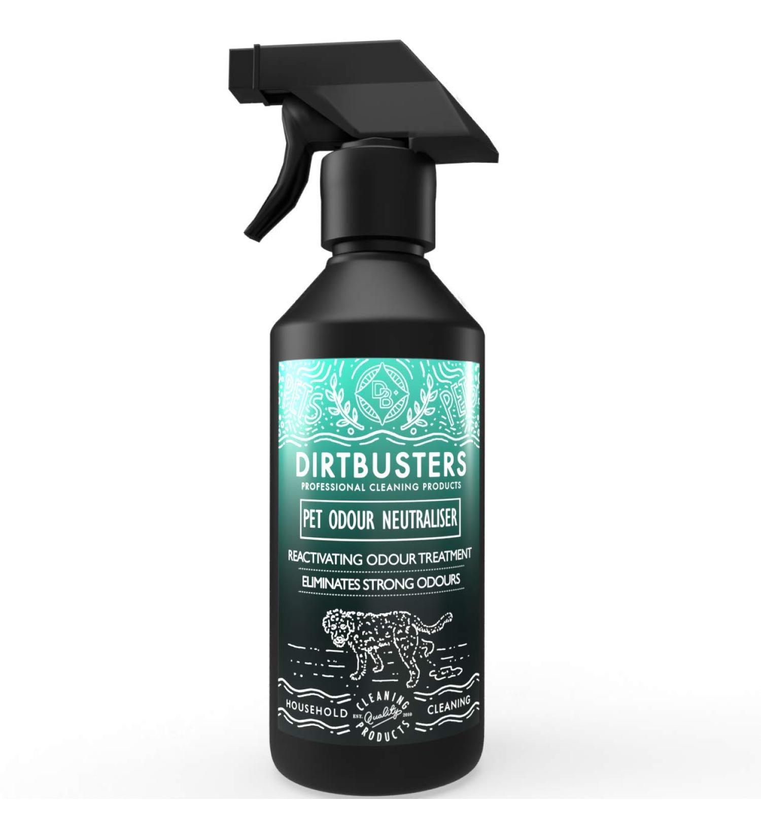 Dirtbusters Pet Odour Eliminator Spray - Enzymatic Deodoriser Wild Fig & Cassis 500ml - Buy Online on SooperMarket.com