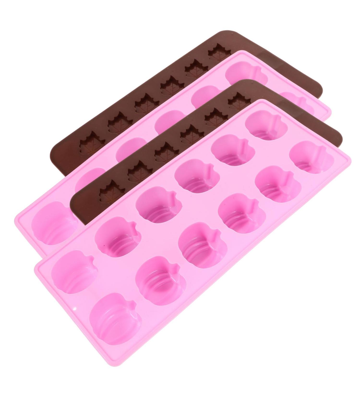 Alipis 4pcs Pumpkin Maple Leaf Silicone Mold Chocolate Silicone Molds Supple Candy Mold Pumpkin Mold Silicone Baking Molds Candy Mould DIY Baking Mould Baking Supplies Autumn Silica Gel - Buy Online on SooperMarket.com