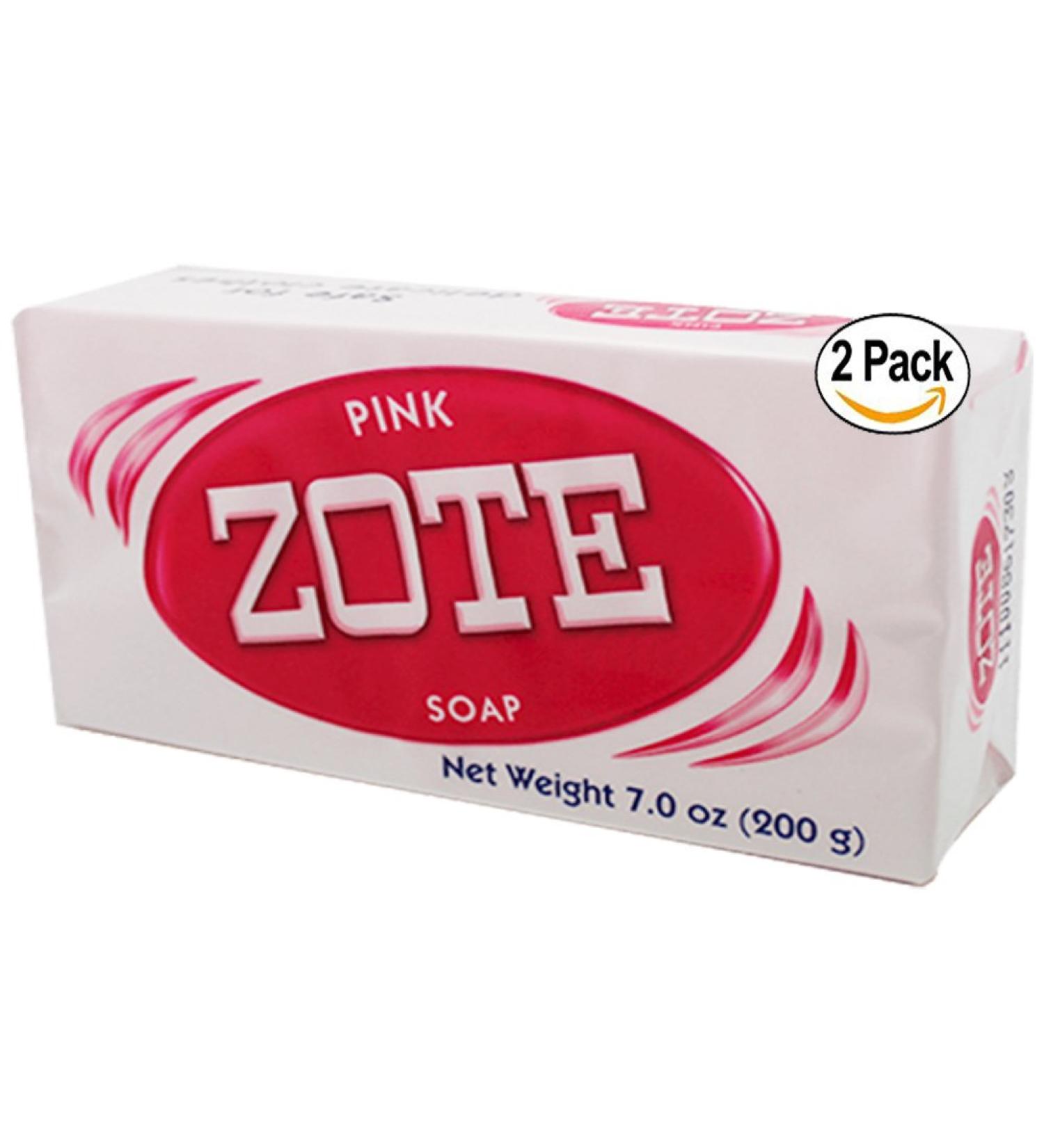 Zote Soap Pink Bar 14 Ounce Light & Fresh Scent Laundry Detergent
