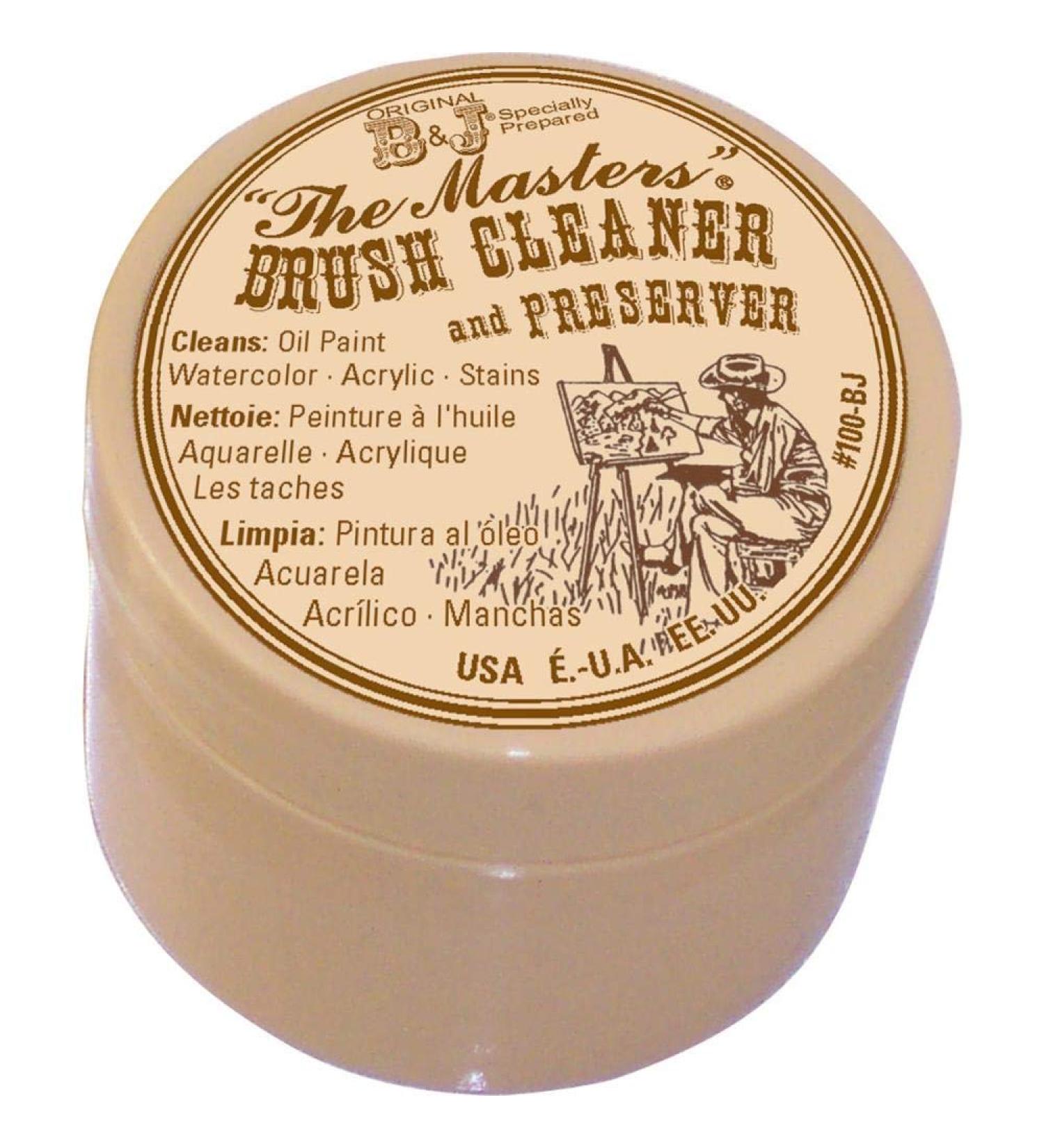 General Pencil The Master's Brush Cleaner & Preserver 1 Oz. with
