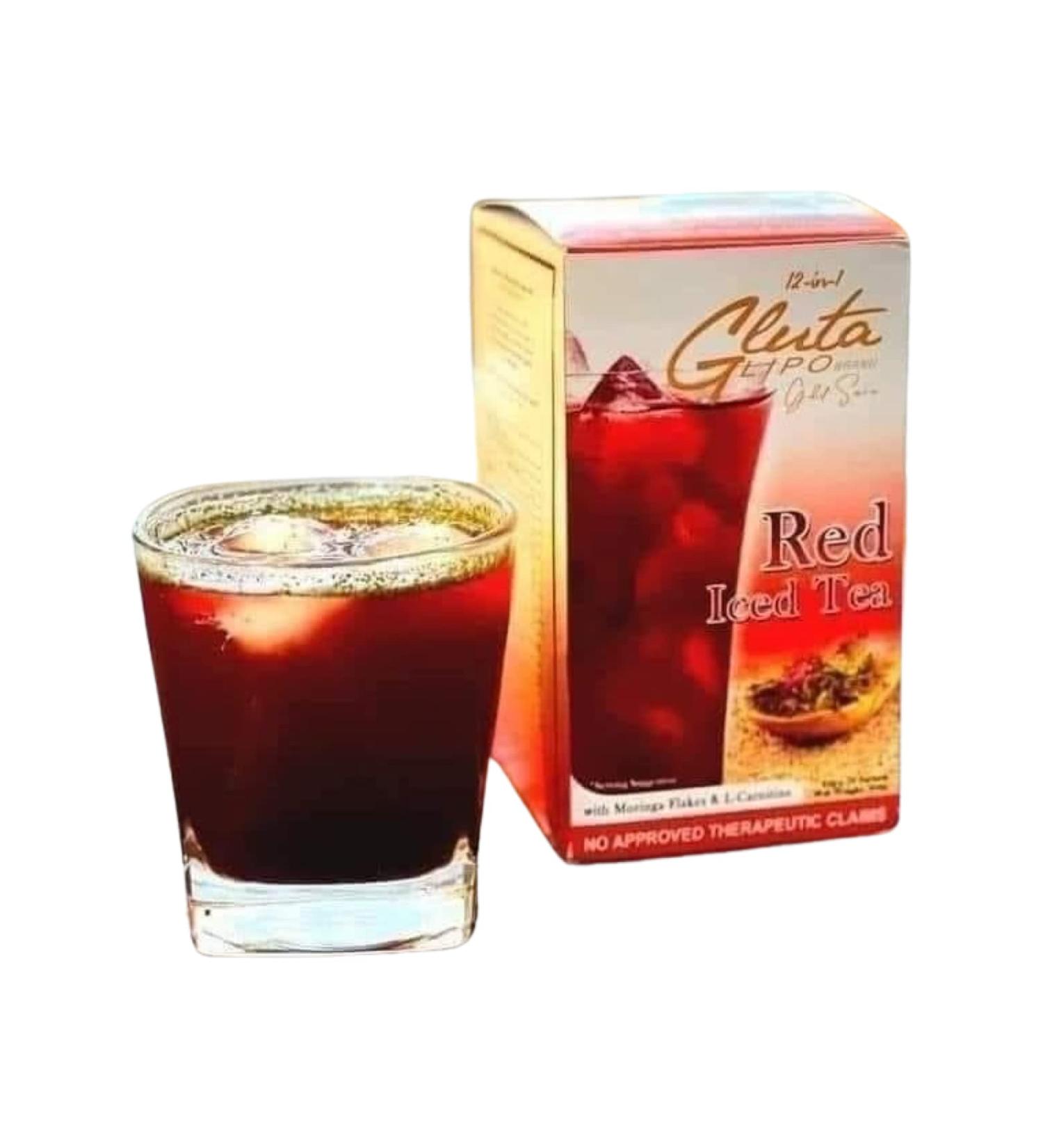 GLUTA LIPO GOLD SERIES RED ICED TEA 12 in 1