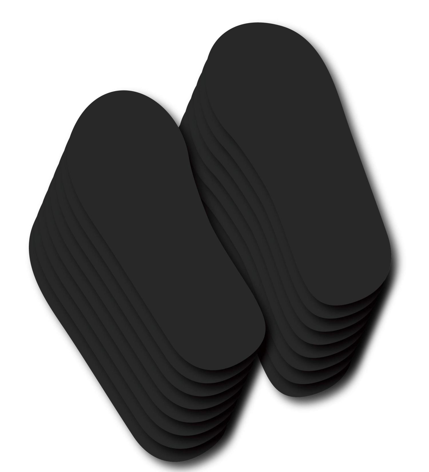 30 Pairs (60 Feet) Black Disposable Spray Tanning Feet Pads - Sunless Airbrush Tent Foot Protection - Buy Online on SooperMarket.com