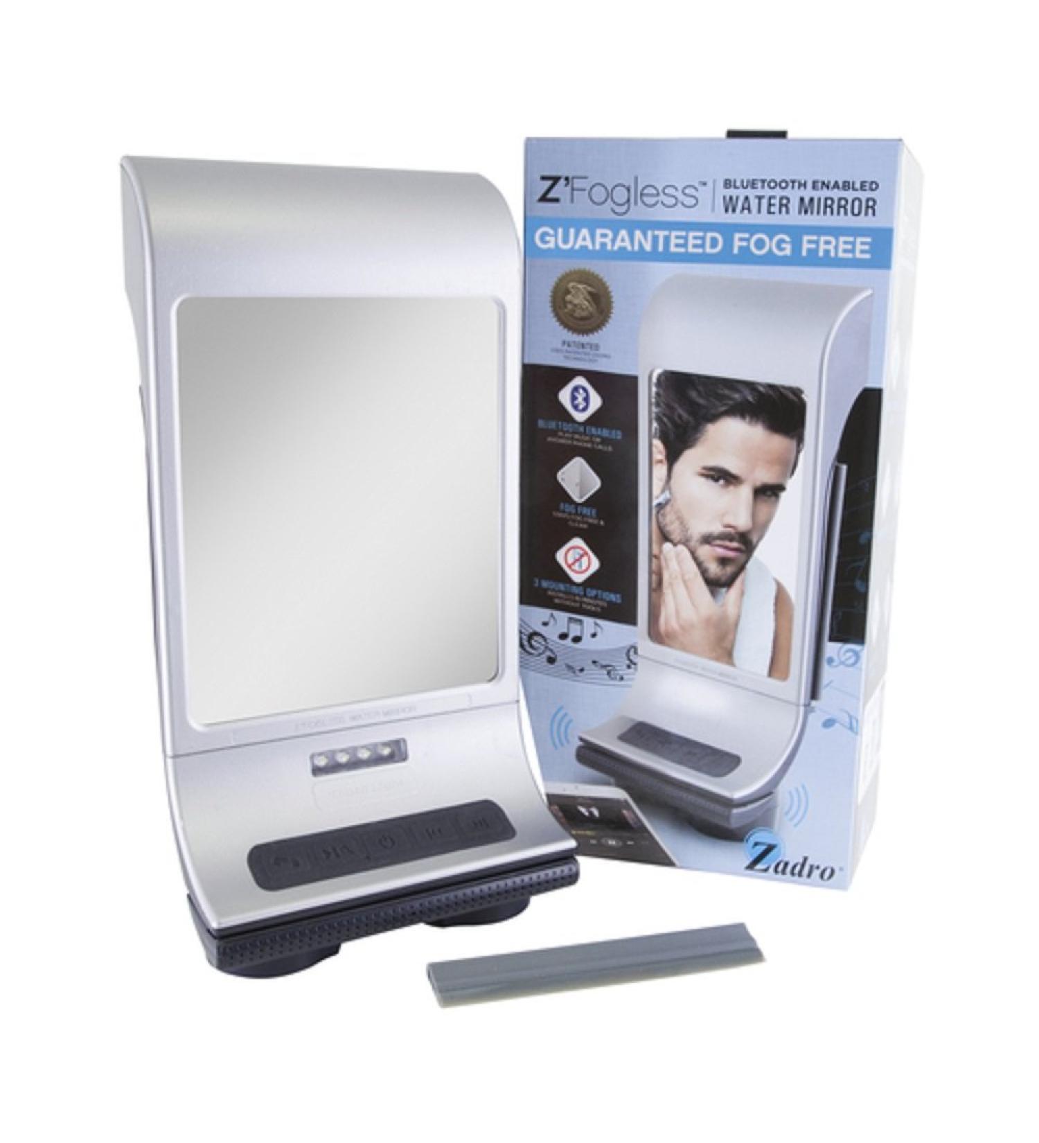 Zadro Z'Fogless LED Light Water Mirror with Bluetooth Integration - Buy Online on SooperMarket.com