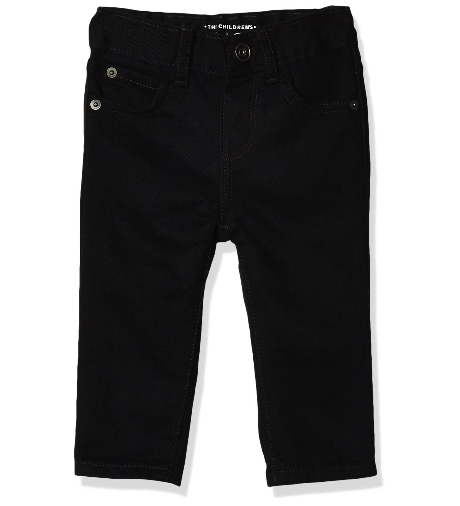 Children's Place Boys' Stretch Straight Jeans - 4 Years, Black Wash - Buy Online on SooperMarket.com
