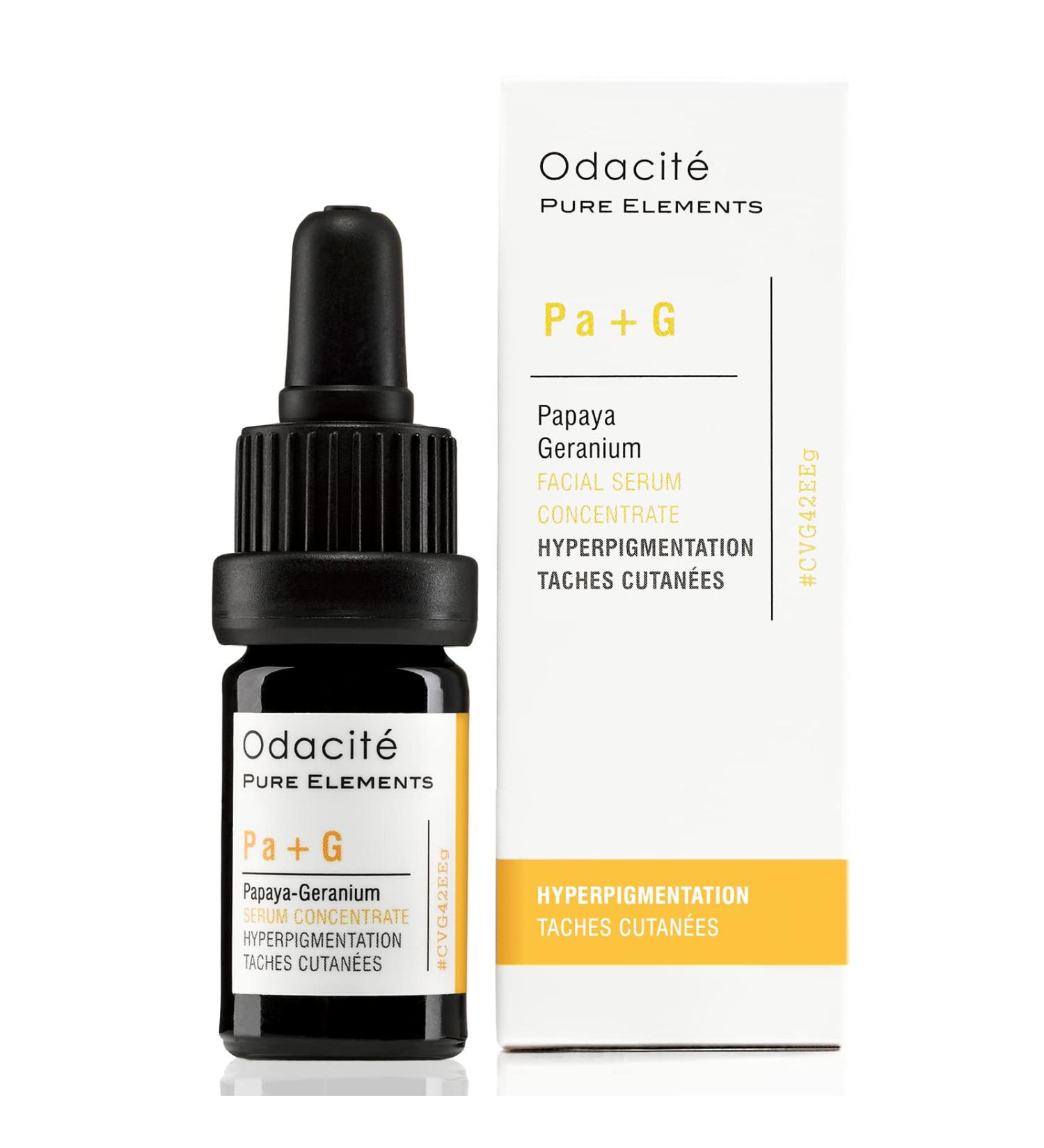 Odacit Brightening Serum Concentrate with Papaya & Geranium | Hyperpigmentation & Glow Serum | Anti-Aging & Dullness Treatment | 0.17 Fl Oz - Buy Online on SooperMarket.com