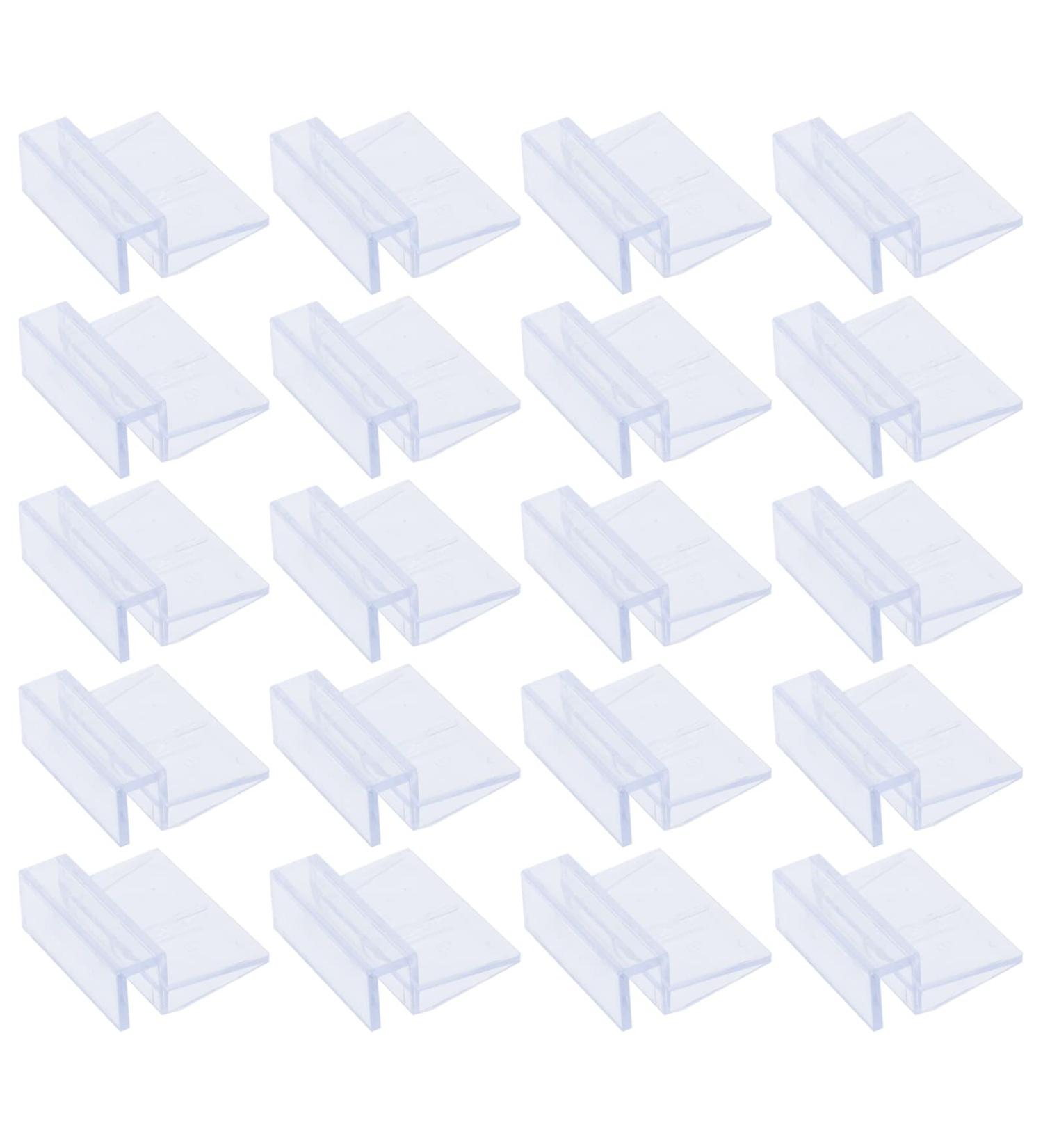 Mironey Acrylic Aquarium Glass Cover Clip - Support Holder for Rimless Aquariums 8mm - Buy Online on SooperMarket.com