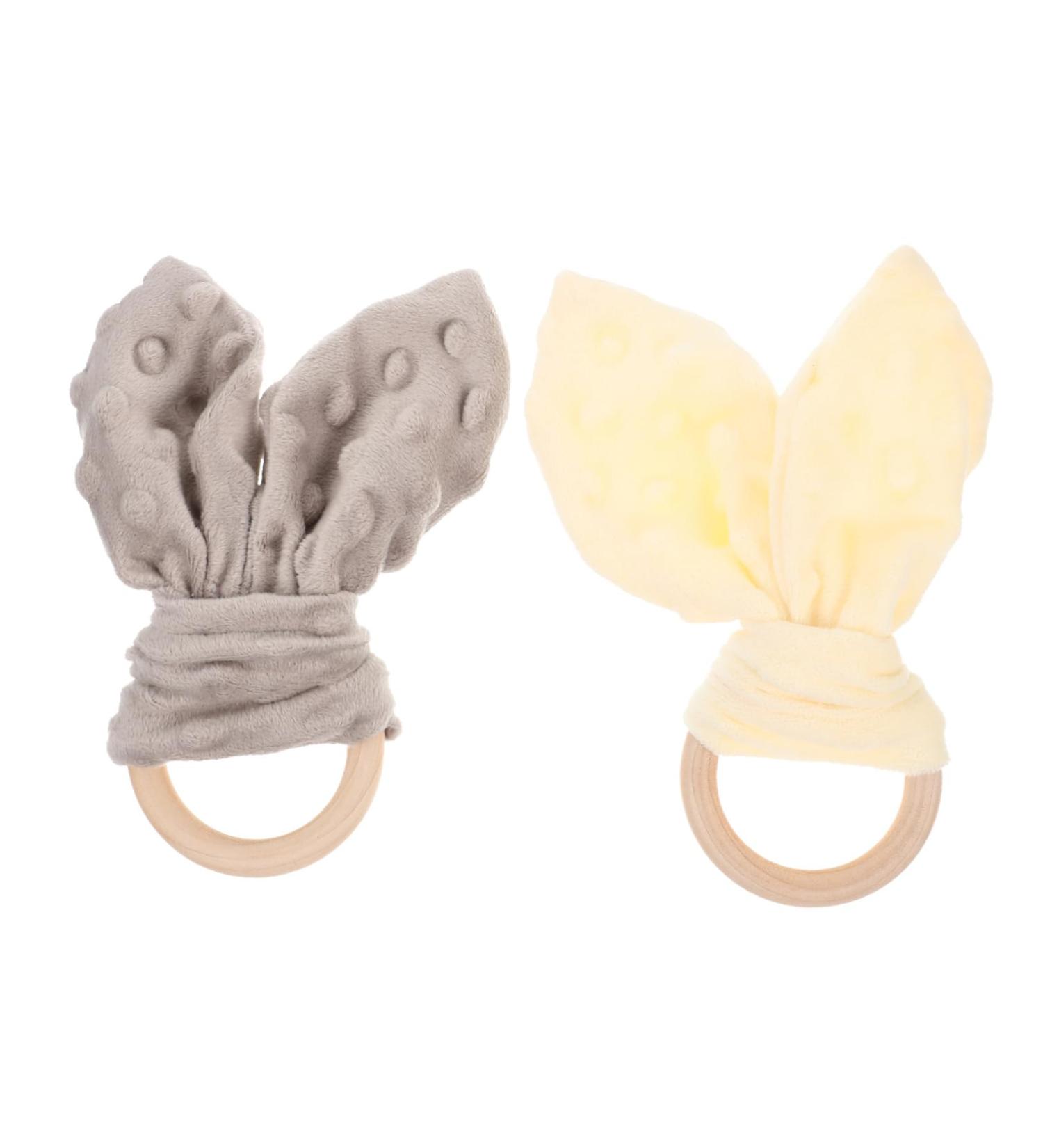 Vaguelly Portable Cuddly Towel & Bite Ring Set - Comfortable Safe and Practical for All Ages | International Shipping - Buy Online on SooperMarket.com