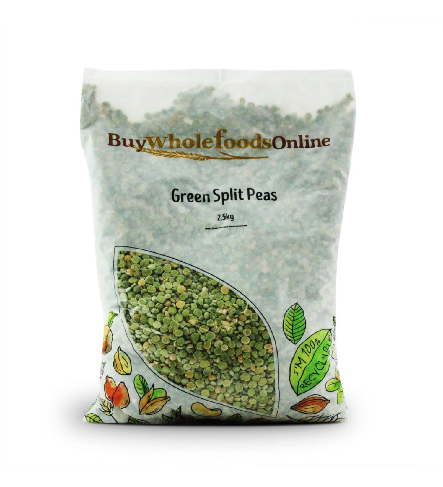 Green Split Peas 2.5kg (BWFO)