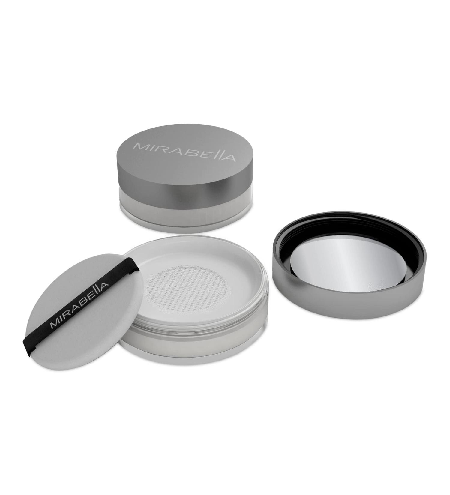 Mirabella Perfecting Loose Powder - HD Matte Finish Translucent Setting Powder Antioxidant-Infused with Peptides for Age-Defying Oil Control | Shop Internationally Now - Buy Online on SooperMarket.com