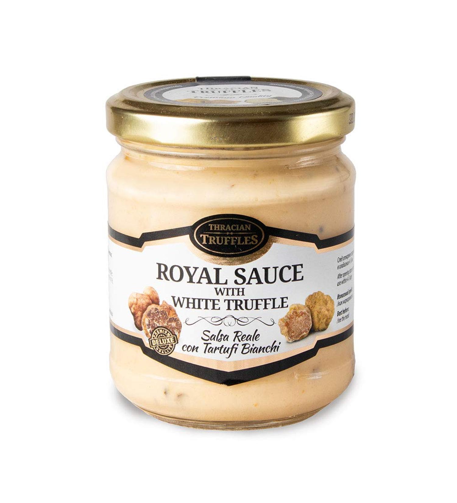 White Truffle Tuber borchii & Tuber MAGNATUM PICO Gourmet Sauce - Ideal for Meat, Pasta & More (180g) - Buy Online on SooperMarket.com
