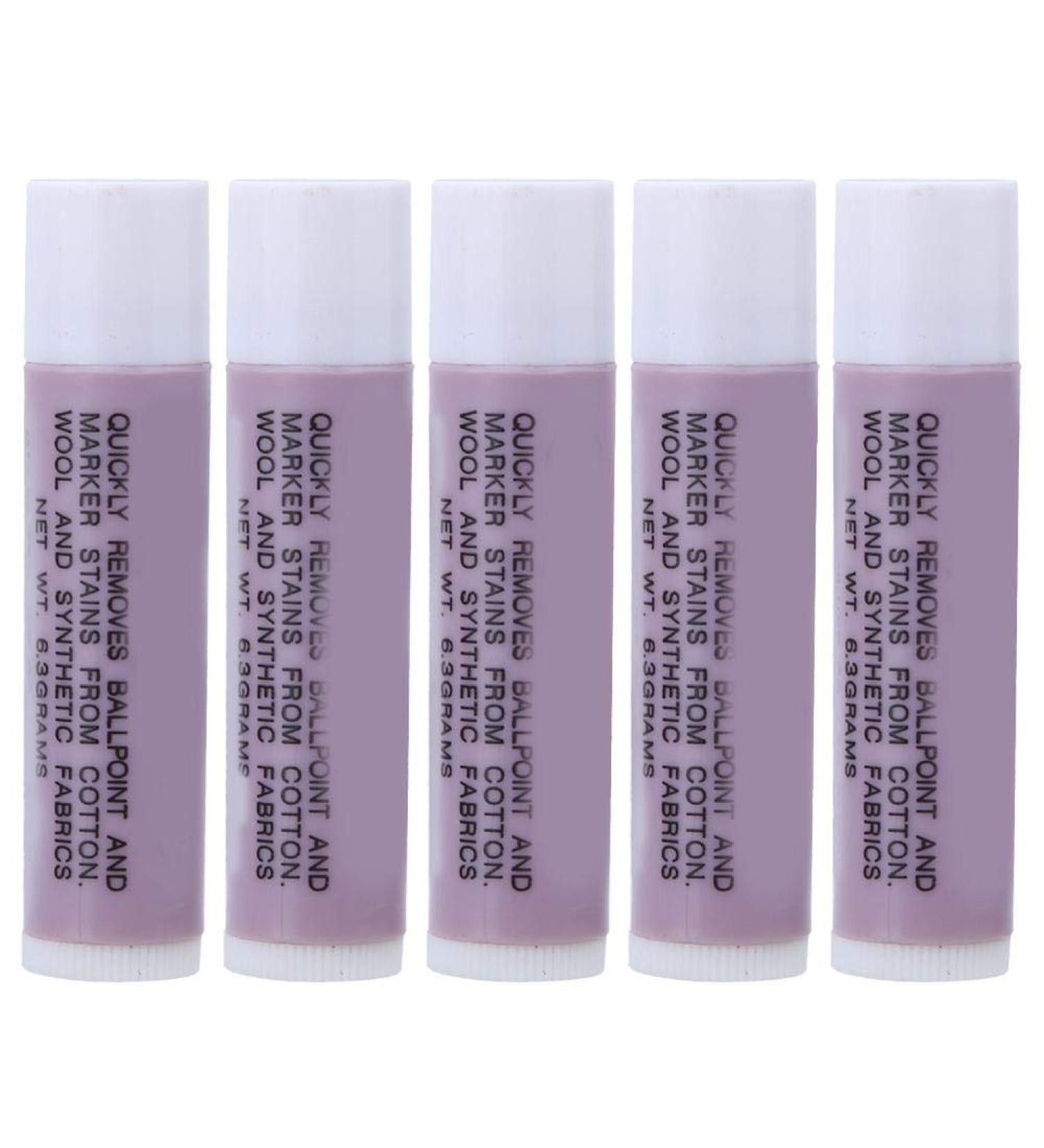 5Pcs Contamination Cream Cloth Leather Fabric Oil Lipstick Type Cleaning Cream for Cotton Wool Chemical Fiber ClothesAll-Purpose Cleaners - Buy Online on SooperMarket.com