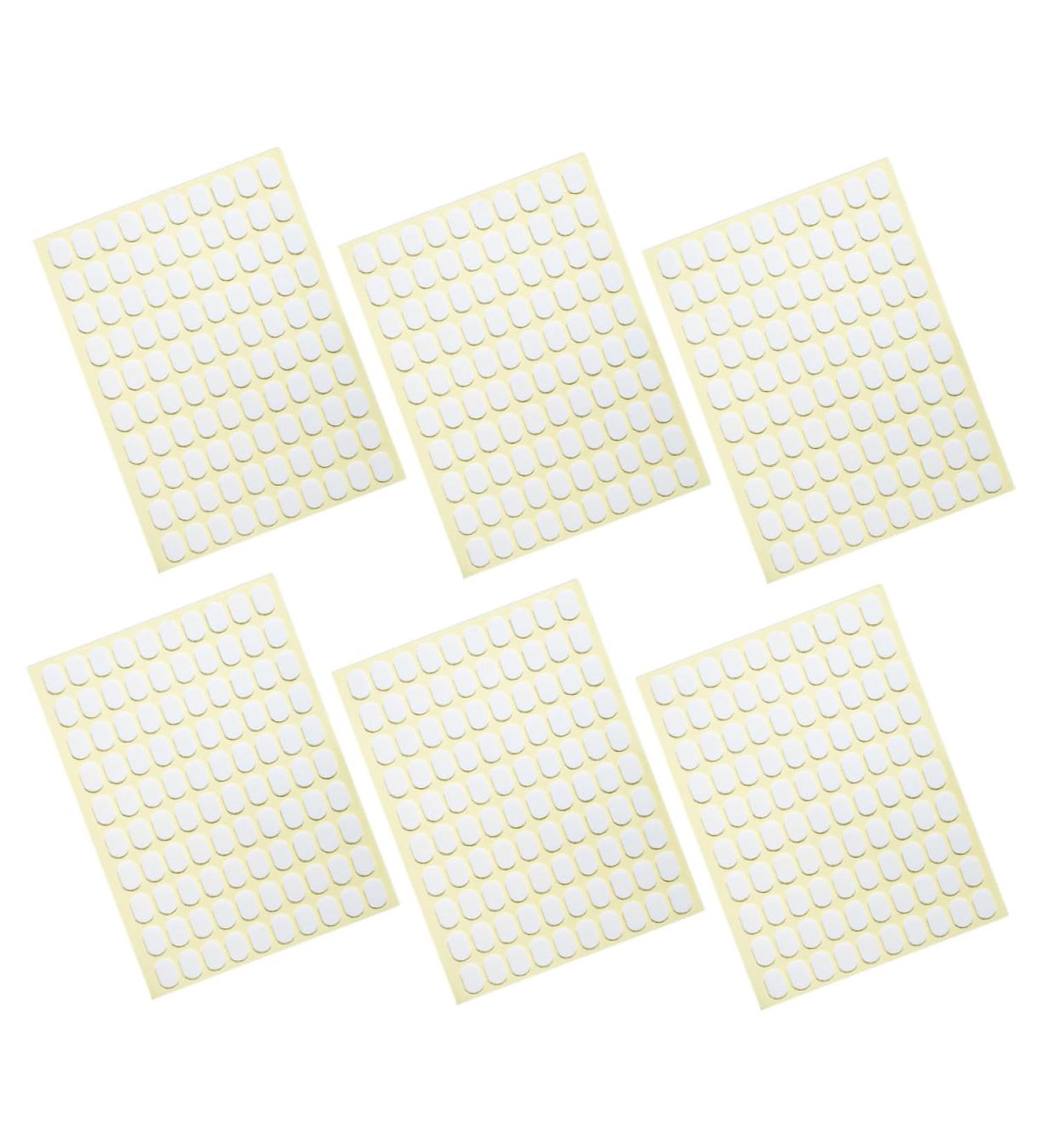HAPINARY 6 Sheets Nail Pad Double-sided Tape Transparent Stickers Nail Stickers for Press Ons Nail Stickers for Nail Art Nail Art Stickers Nail Stand Stickers White Double Sided Tape - Buy Online on SooperMarket.com