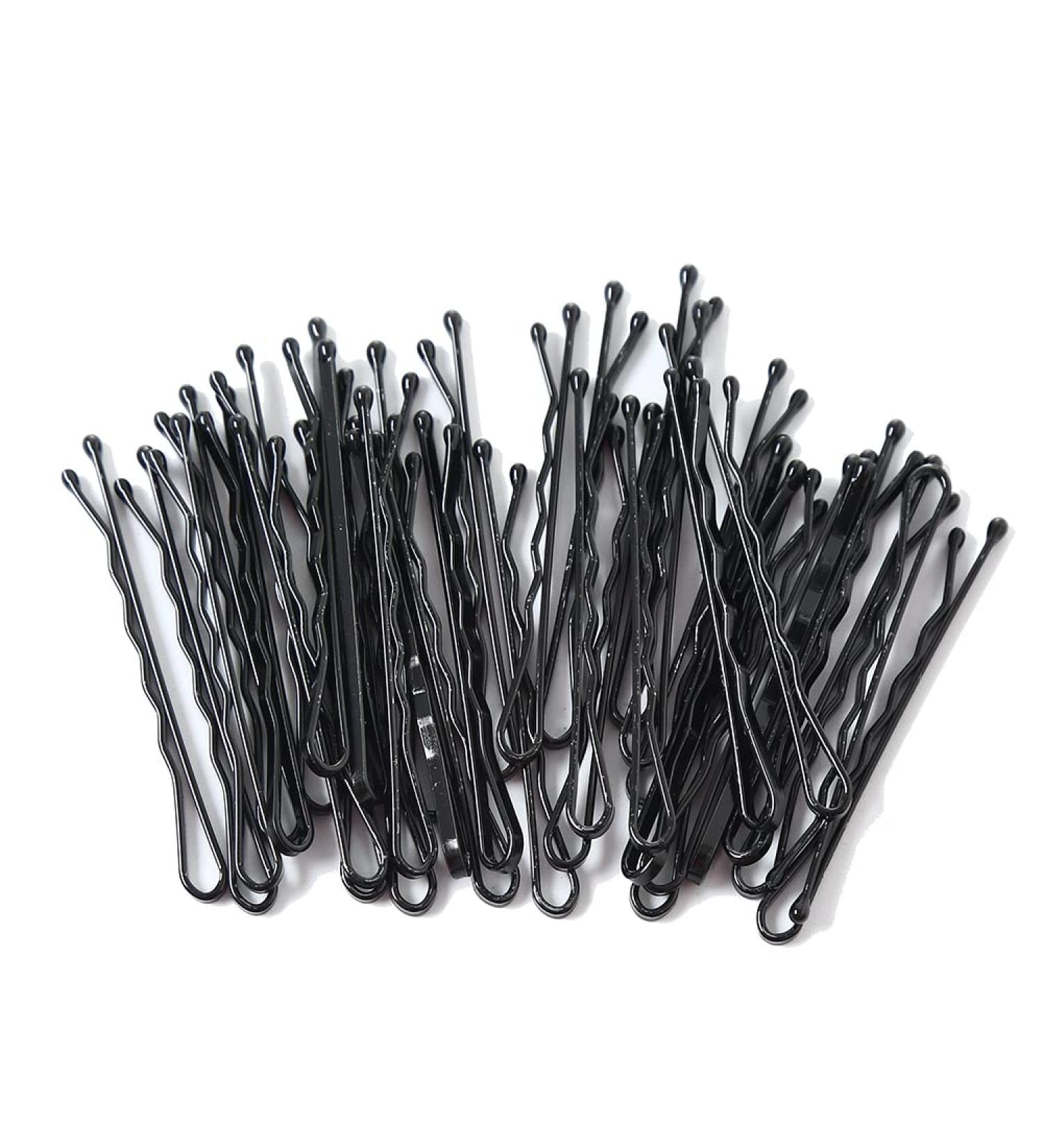 36 PCS BLACK Hair Kirby Grips 5cm Hair Grips Waved Hair Bobby Pin Clips Wire C6TELBLA - Buy Online on SooperMarket.com