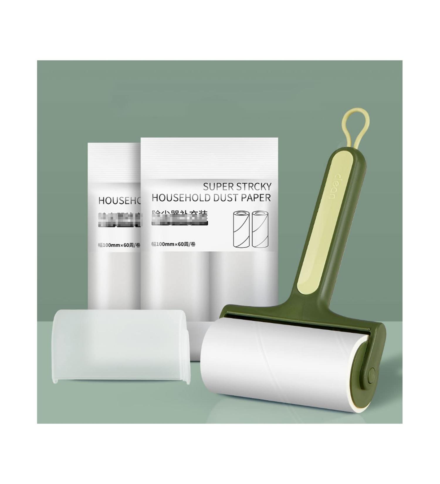 Nordic Simplicity Lint Roller Set - 1 Handle + 5 Refills | Premium Sticky Hair Removal Tool for Clothes Pet Hair & Furniture - Buy Online on SooperMarket.com