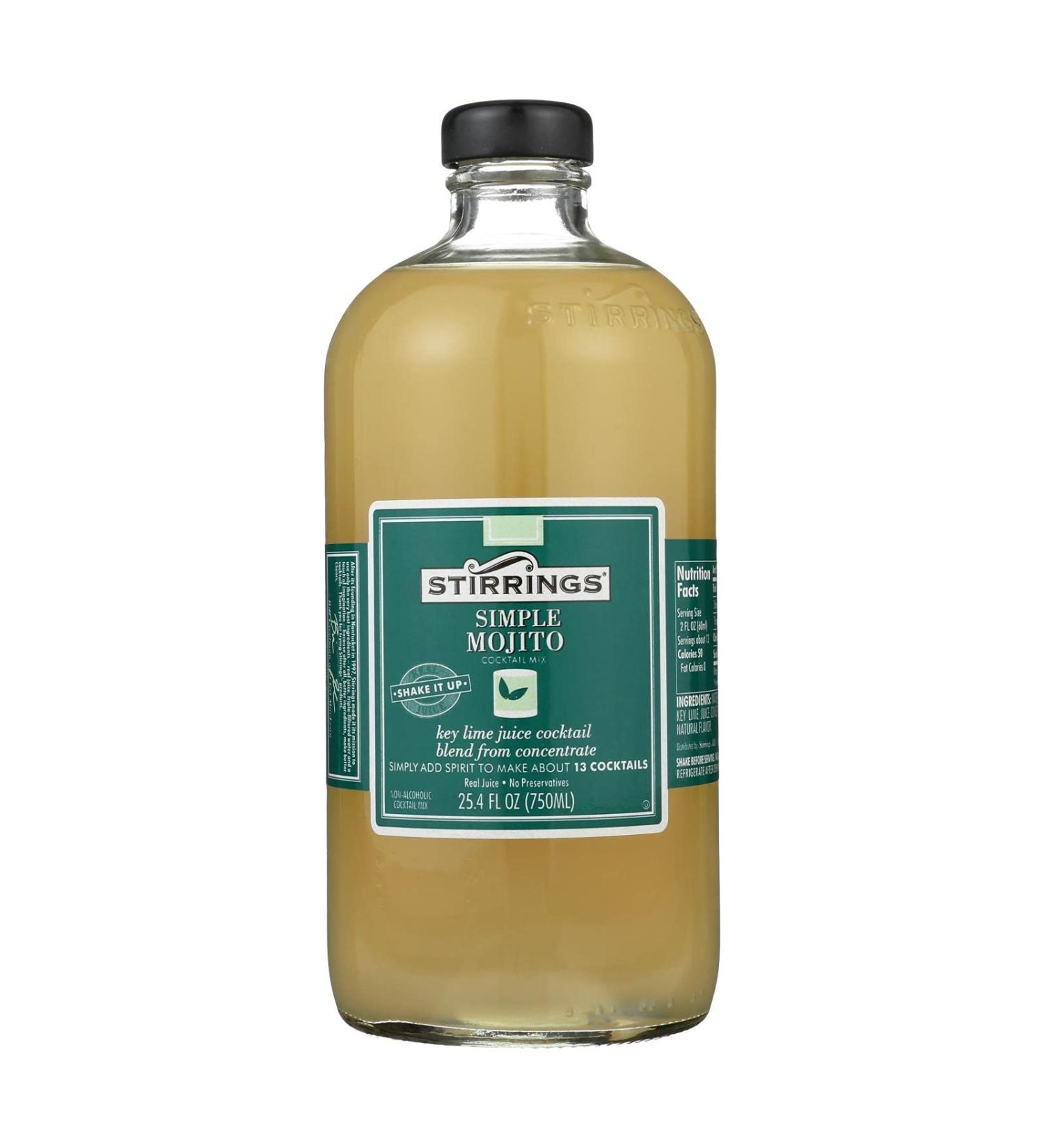 Stirrings Mojito Mix - 6x25.4 Oz | Premium Cocktail Mixer for Refreshing Mojitos - Buy Online on SooperMarket.com