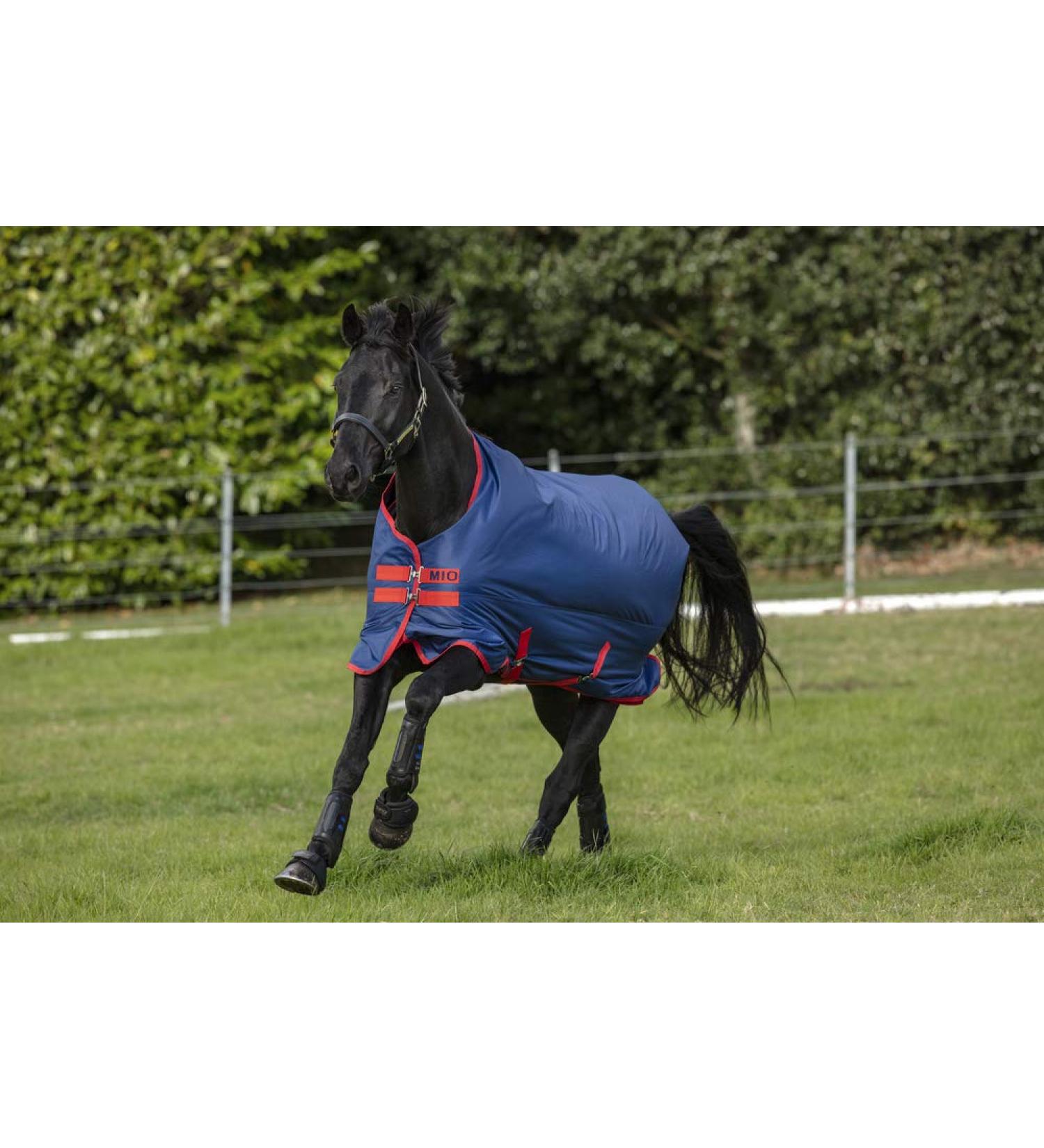 Horseware Mio T/O Lite Turnout Rug waterproof Black/Turq & Black HW 20 155cm
