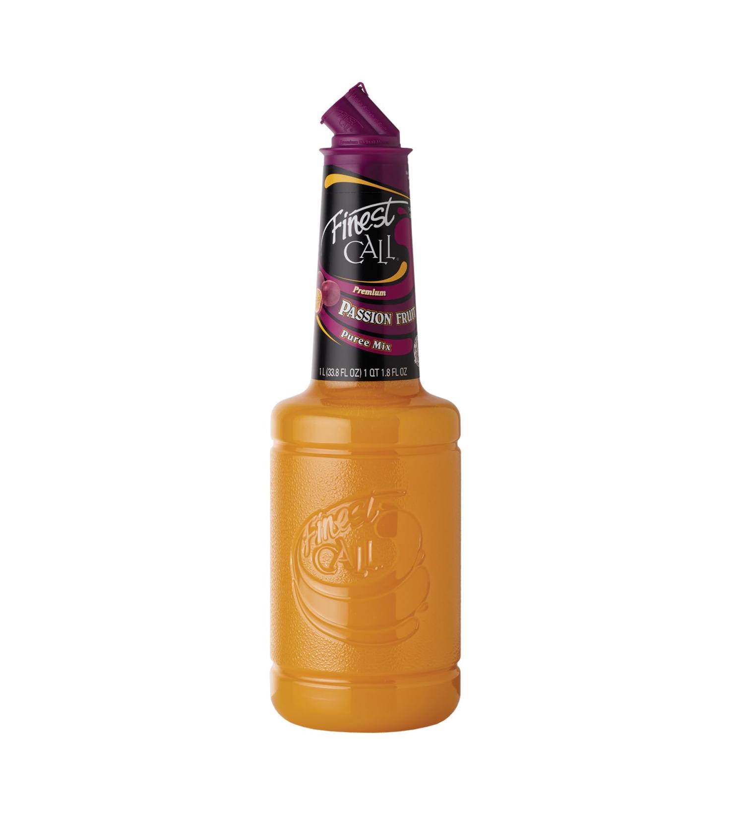 Finest Call PassionFruit Premium Fruit Puree 1L - Ideal for Cocktails, Cooking & Baking - Buy Online on SooperMarket.com