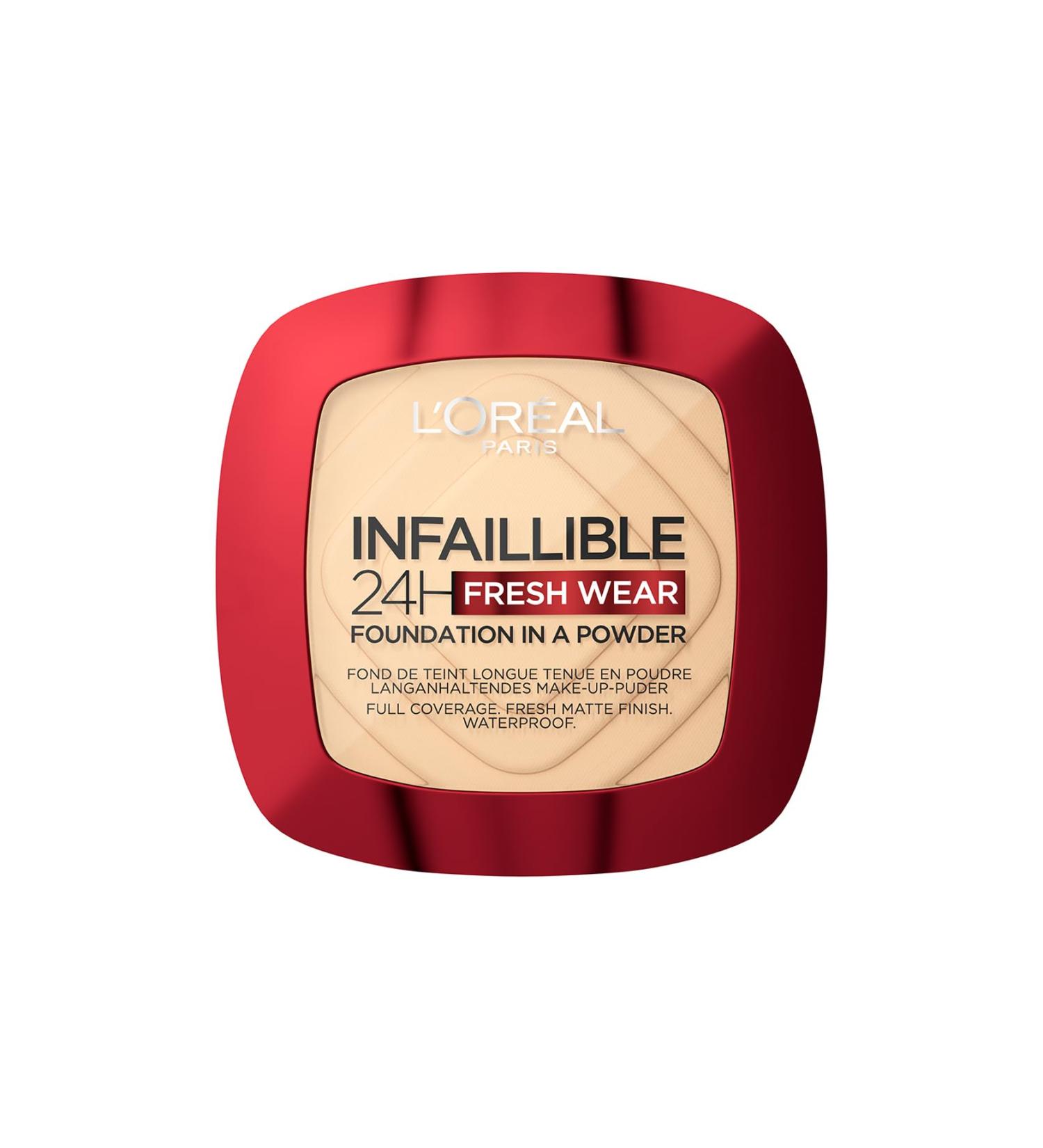 Buy Double Pack Infaillible 24H Fresh Wear Makeup Powder - 130 True Beige | International Shipping Available - Buy Online on SooperMarket.com