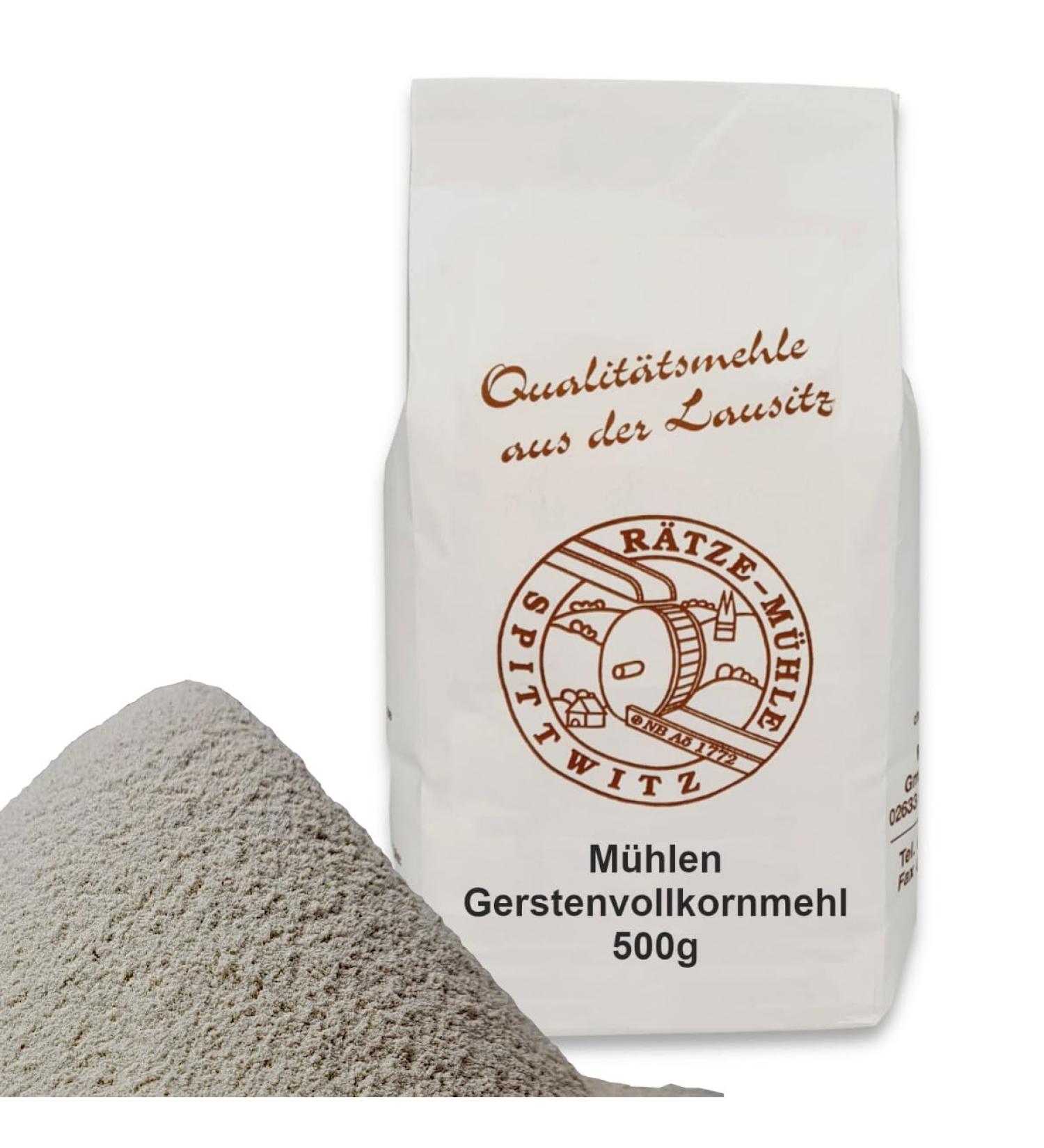 Mills Wholemeal Barley Flour 500g - Fresh 100% Natural & Regional Quality | Shop Internationally - Buy Online on SooperMarket.com