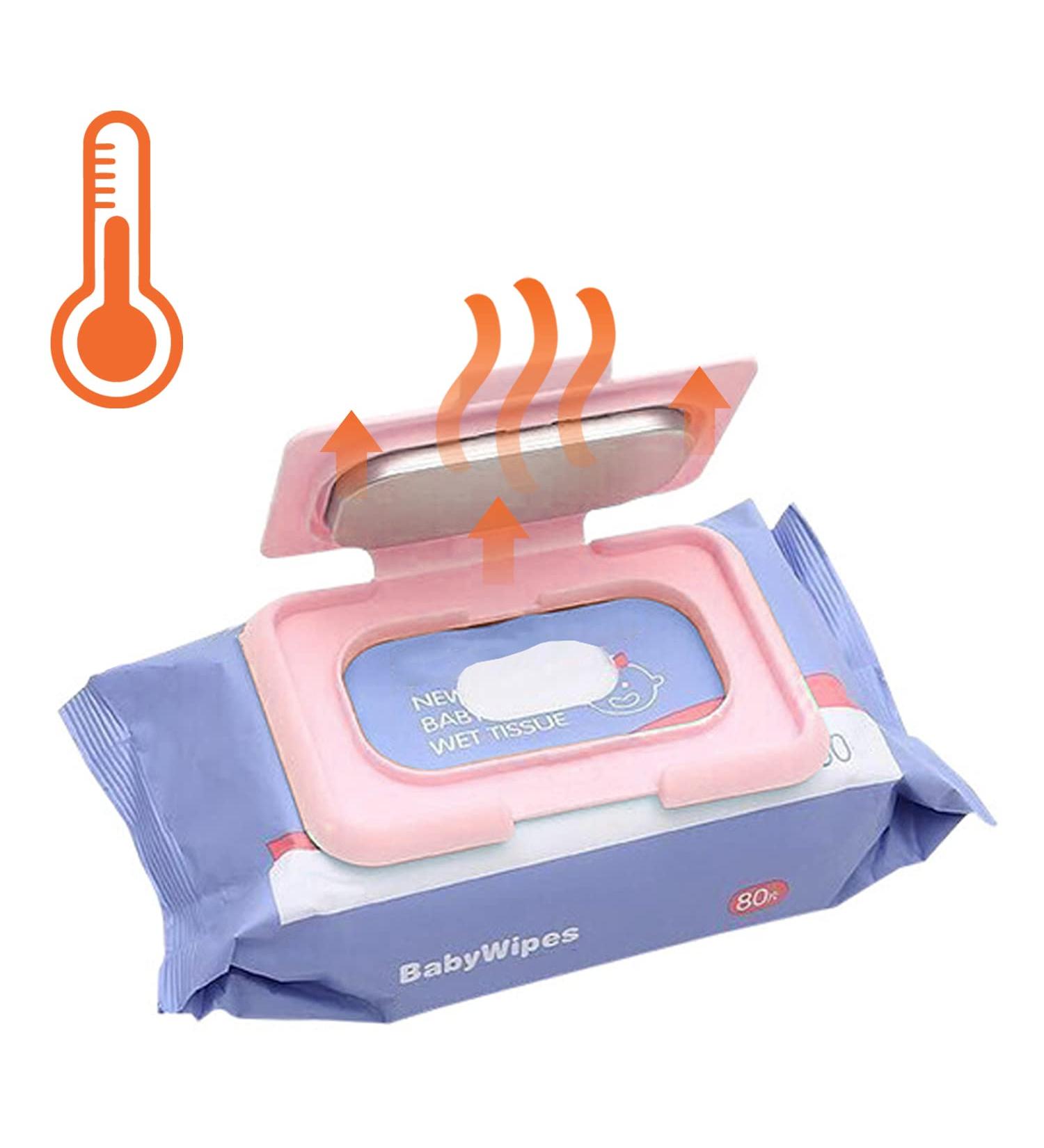 CAM2-KIDS Pink Baby Wipe Warmer and USB Wet Wipes Dispenser - Buy Online on SooperMarket.com