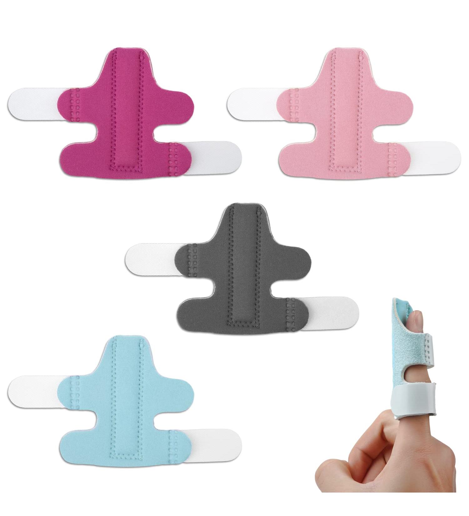 SAVITA 4pcs Finger Splints - Finger Straightener & Stabilizer Brace for Trigger Broken & Strained Fingers - Available in 4 Colors - Buy Now - Buy Online on SooperMarket.com