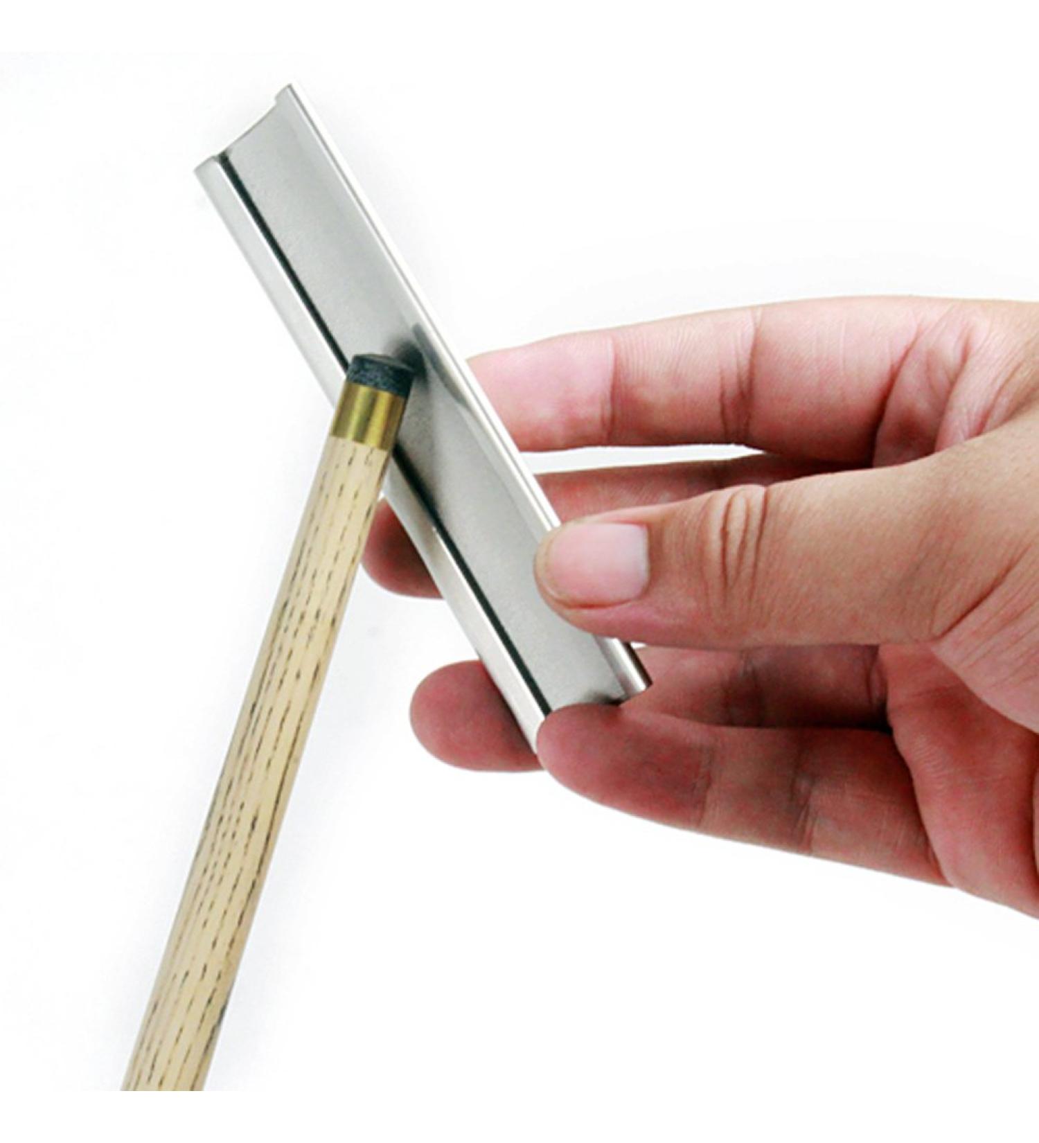 MOOCY Metal Billiard Pool Cue Tip Tool | Shaper, Burnisher & Repair File - Buy Online on SooperMarket.com