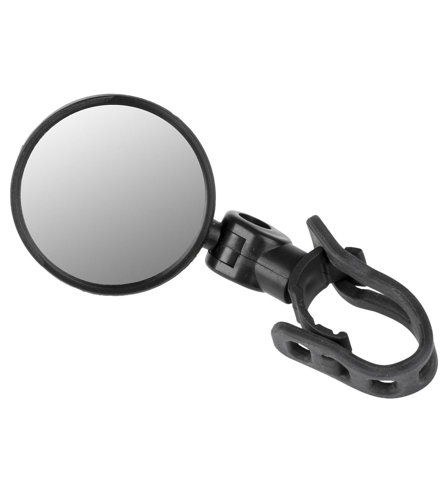 M-Wave Mini Bicycle Mirror Black Short | Enhance Safety & Visibility | International Shipping Available - Buy Online on SooperMarket.com