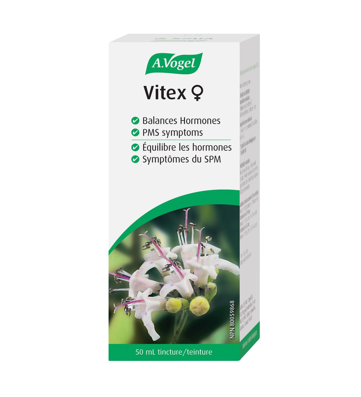 A.Vogel PMS Vitex Chasteberry | Premenstrual Symptoms Relief Supplement for Women | Hormone Balance | Mood Swings Cravings Breast pain Period Cramp Relief Water Retention | Vegan | 50ml - Buy Online on SooperMarket.com