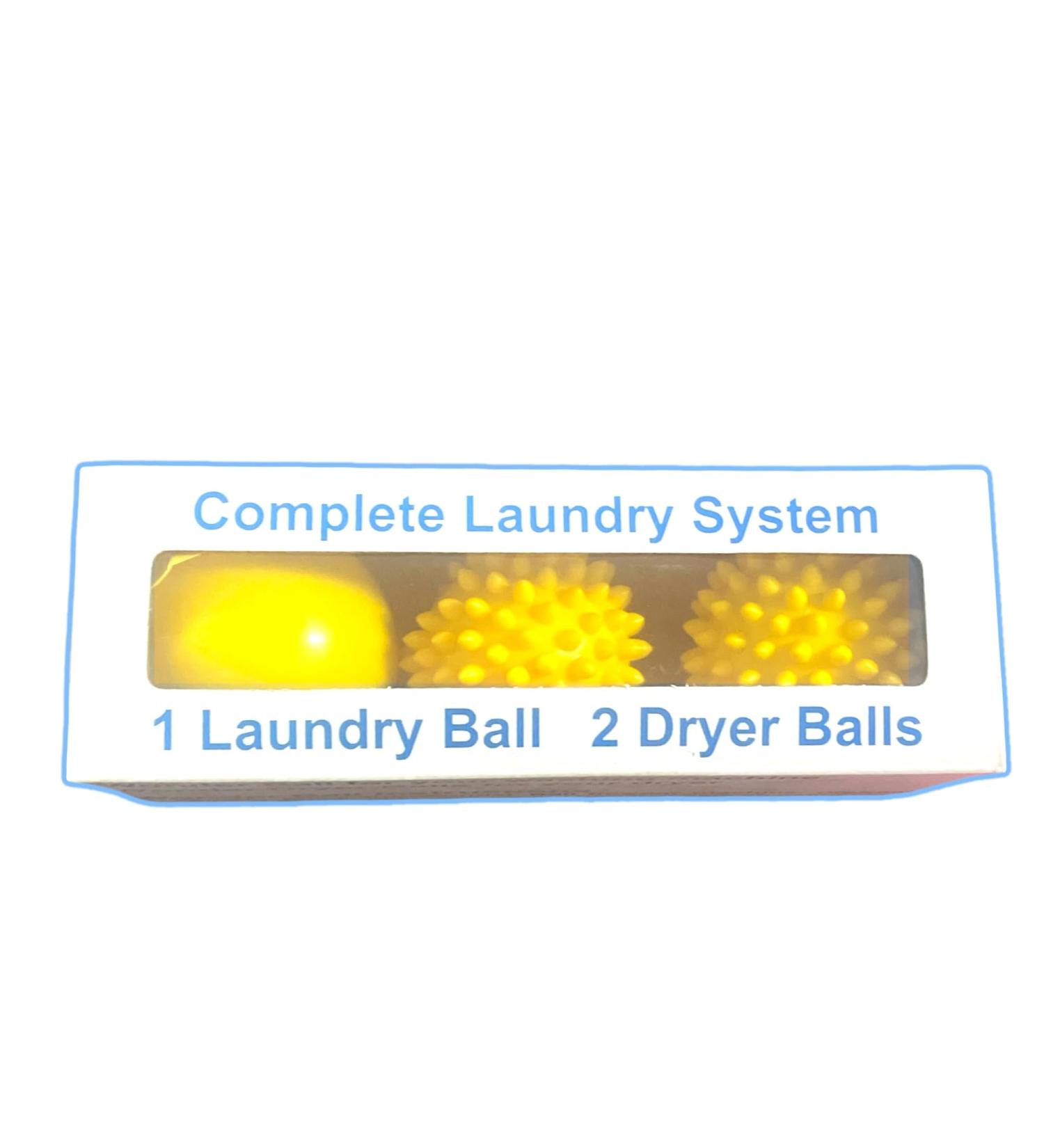 All Natural Complete Laundry System Balls | Eco-Friendly Clothes Separation for International Shipping - Buy Online on SooperMarket.com