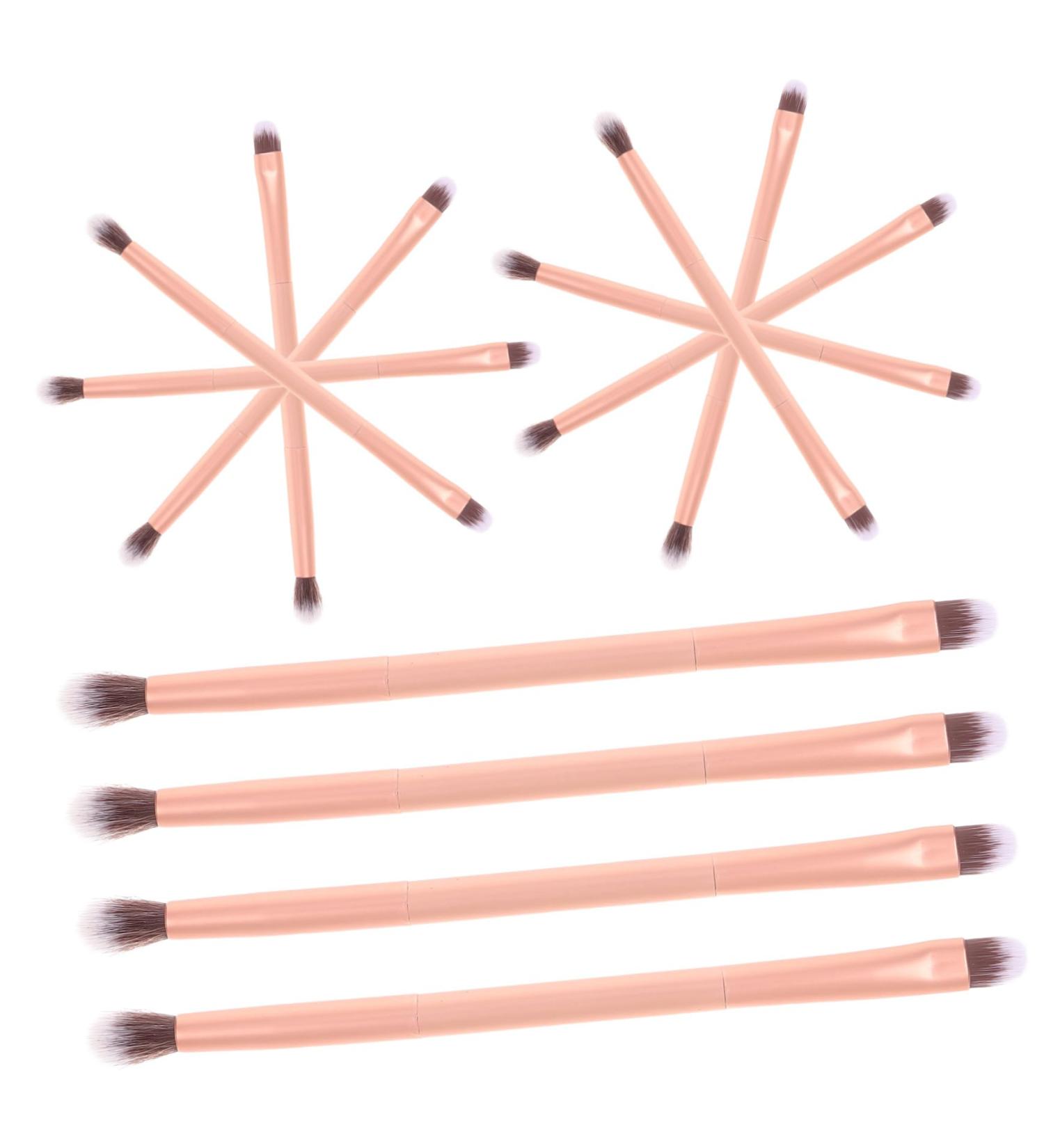 PLAFOPE 24pcs Makeup Brush Eye Shadow Brush Eye Makeup Mineral Makeup Golden Artificial Fiber - Buy Online on SooperMarket.com