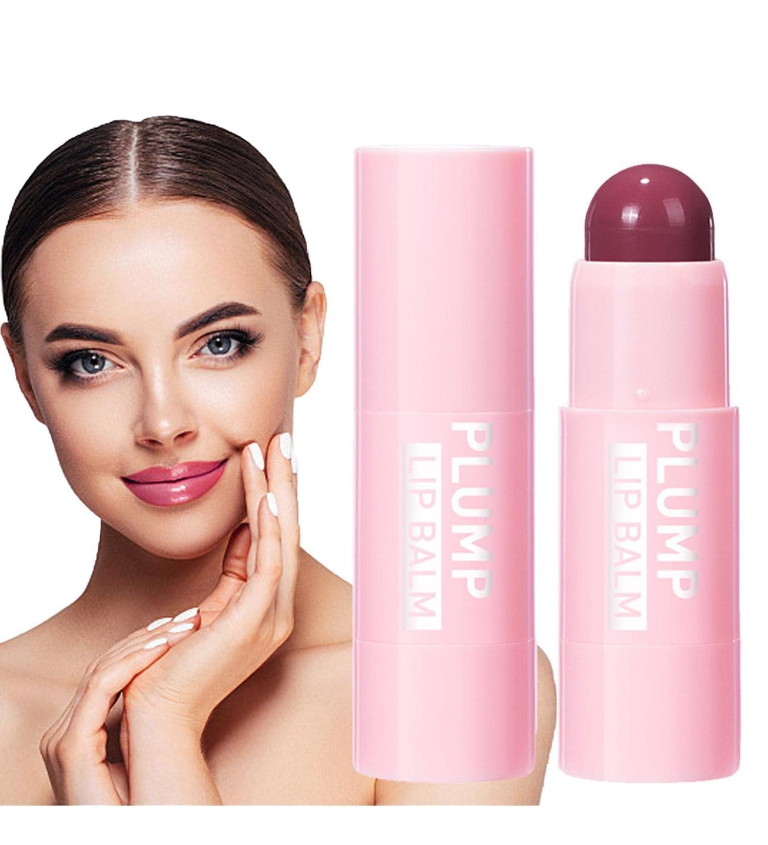VigCebit Lip Plump Balm | 4 Colors Lip Gloss - Natural Moisture Serum for Fuller Lips | Day & Night Lip Care - Buy Online on SooperMarket.com