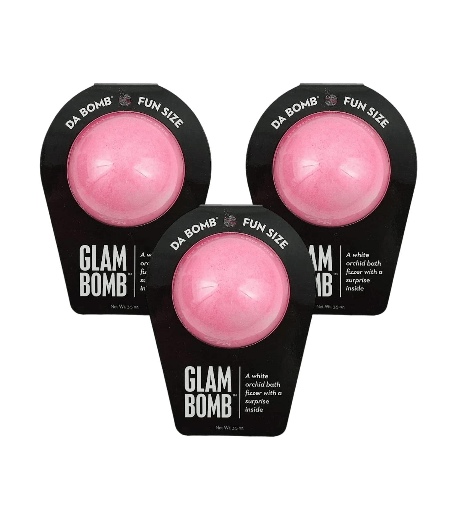 DA BOMB Bath Fizzers 3 Pack Glamour Bomb - White Orchid