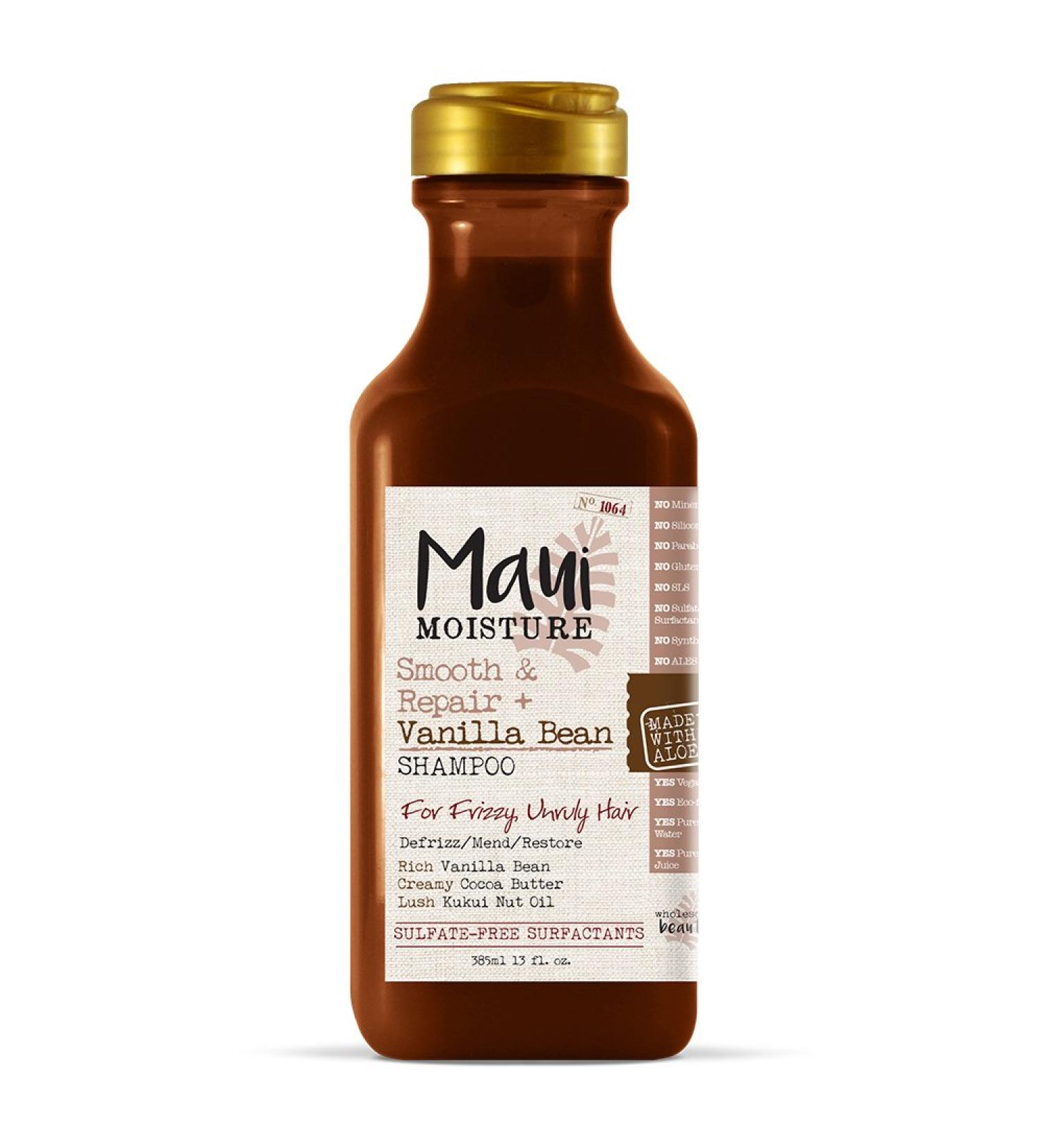 Maui Moisture Anti-Frizz Curl Shampoo with Vanilla Bean Extract - 13 Fl Oz - Buy Online on SooperMarket.com